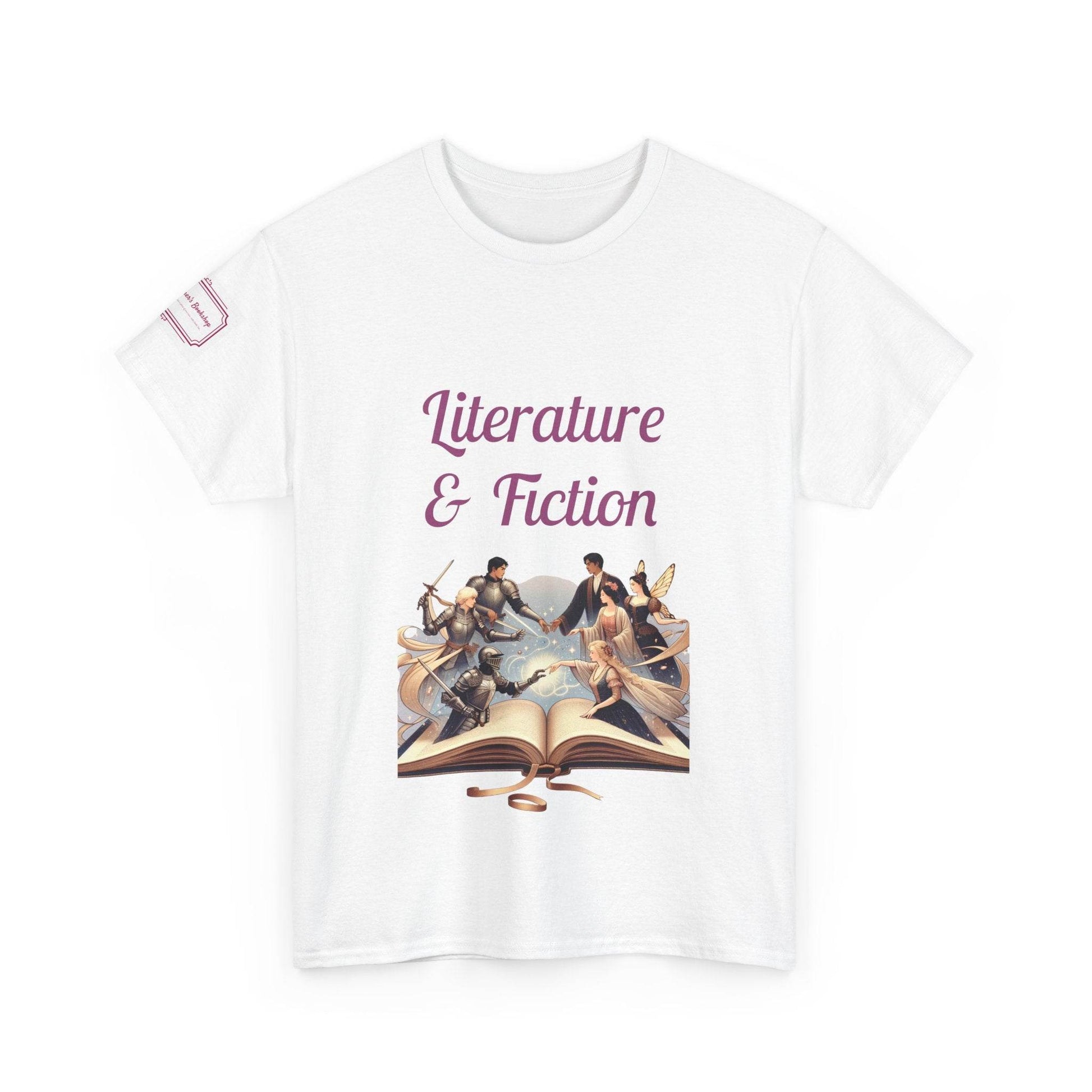 Fiction - Unisex Heavy Cotton Tee - Literature Books - The Dreamer's Bookshop.