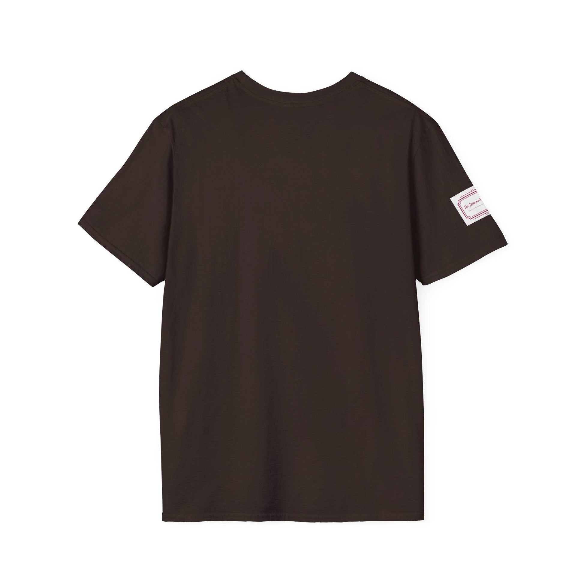 Inspirational Unisex Softstyle T-Shirt - 'Feeding' Book Lover Design - The Dreamer's Bookshop.