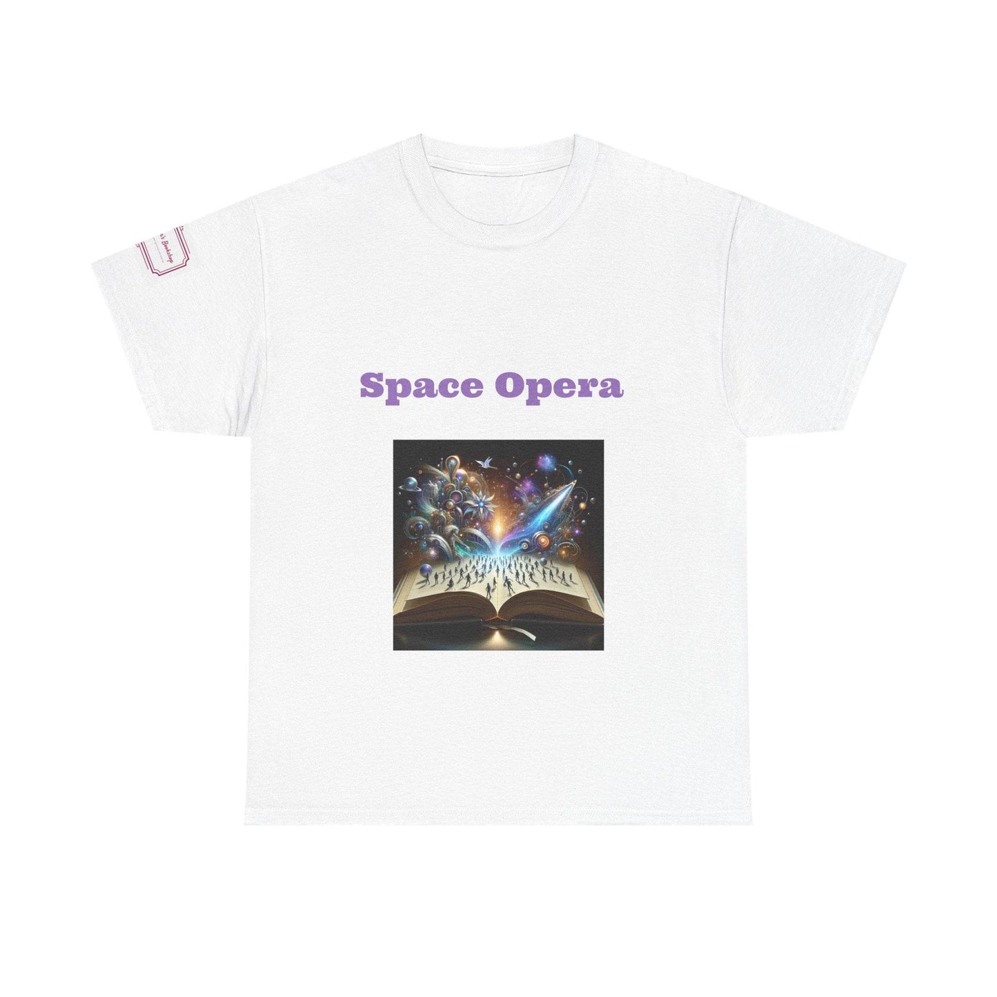 Space Opera - Unisex Heavy Cotton Tee - Sci-Fi Books - The Dreamer's Bookshop.