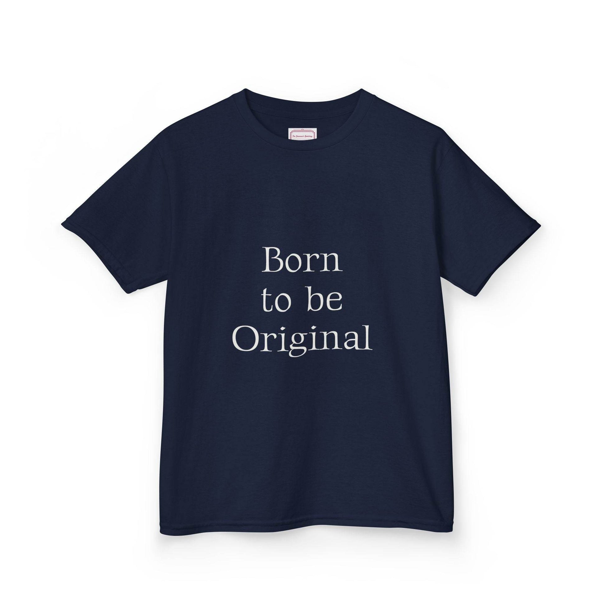 US (Ww) Kids Creative Spirit Tee - 'Born to be Original' - The Dreamer's Bookshop.