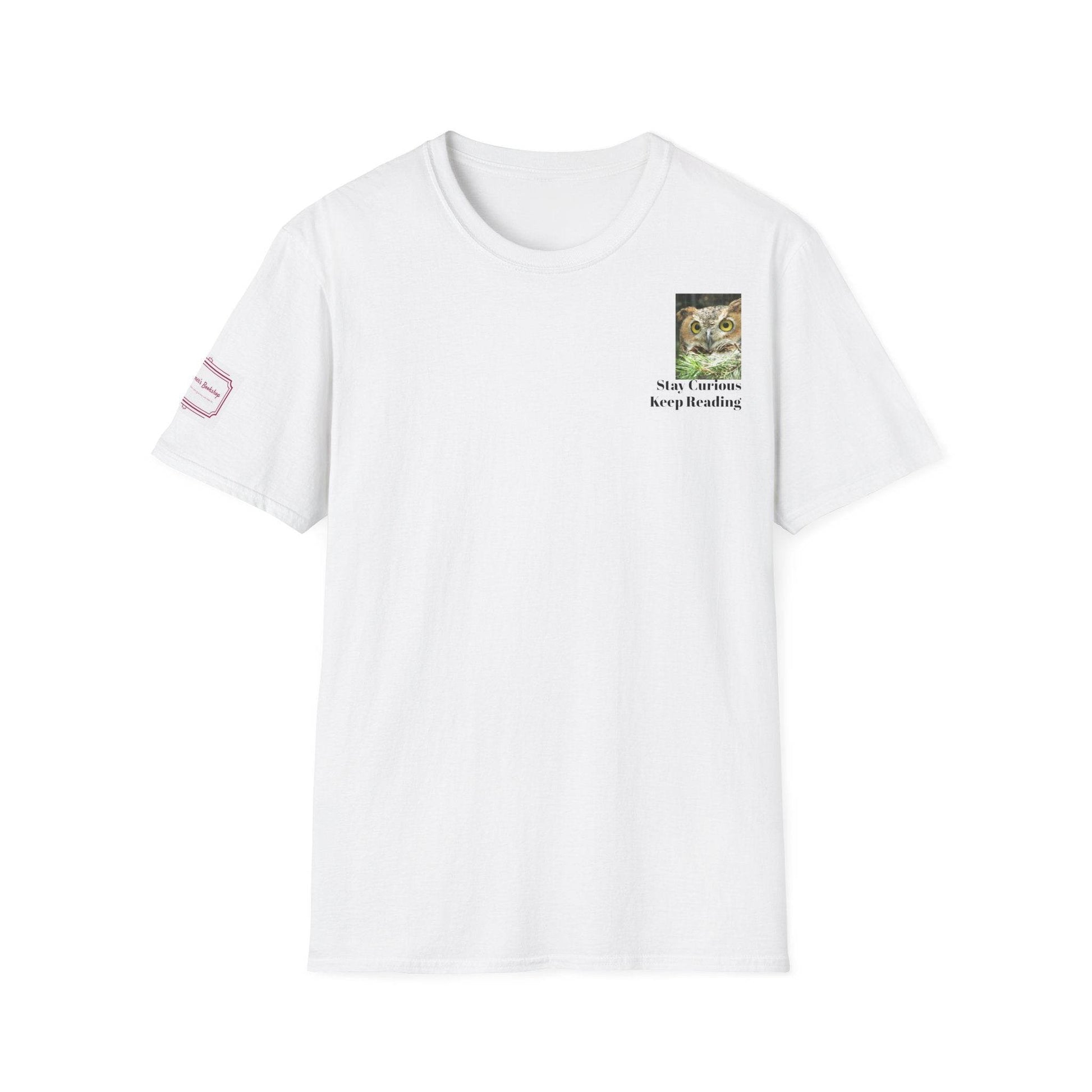 Inspirational Unisex Softstyle T-Shirt - 'Keep Breathing' Motivational Design - The Dreamer's Bookshop.
