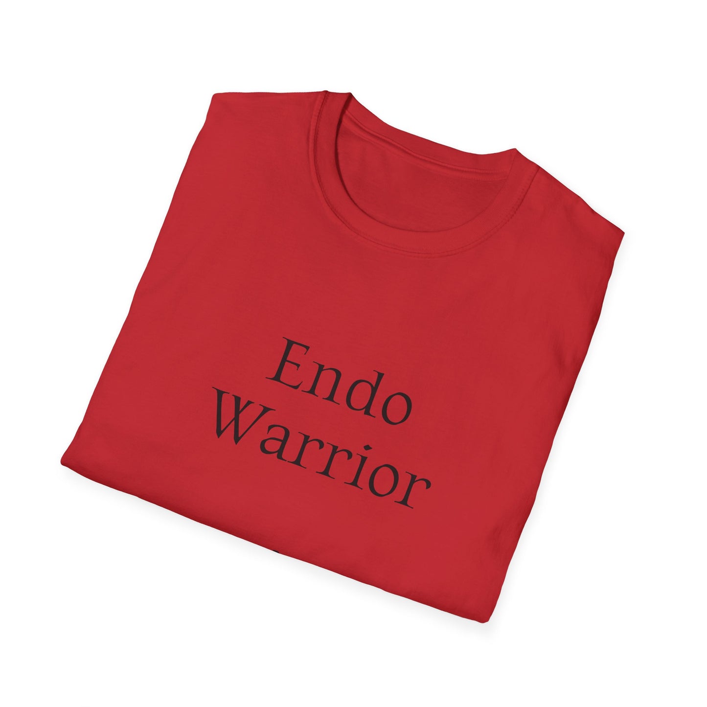 Endometriosis Warrior Unisex Softstyle T-Shirt - Empower Your Battle