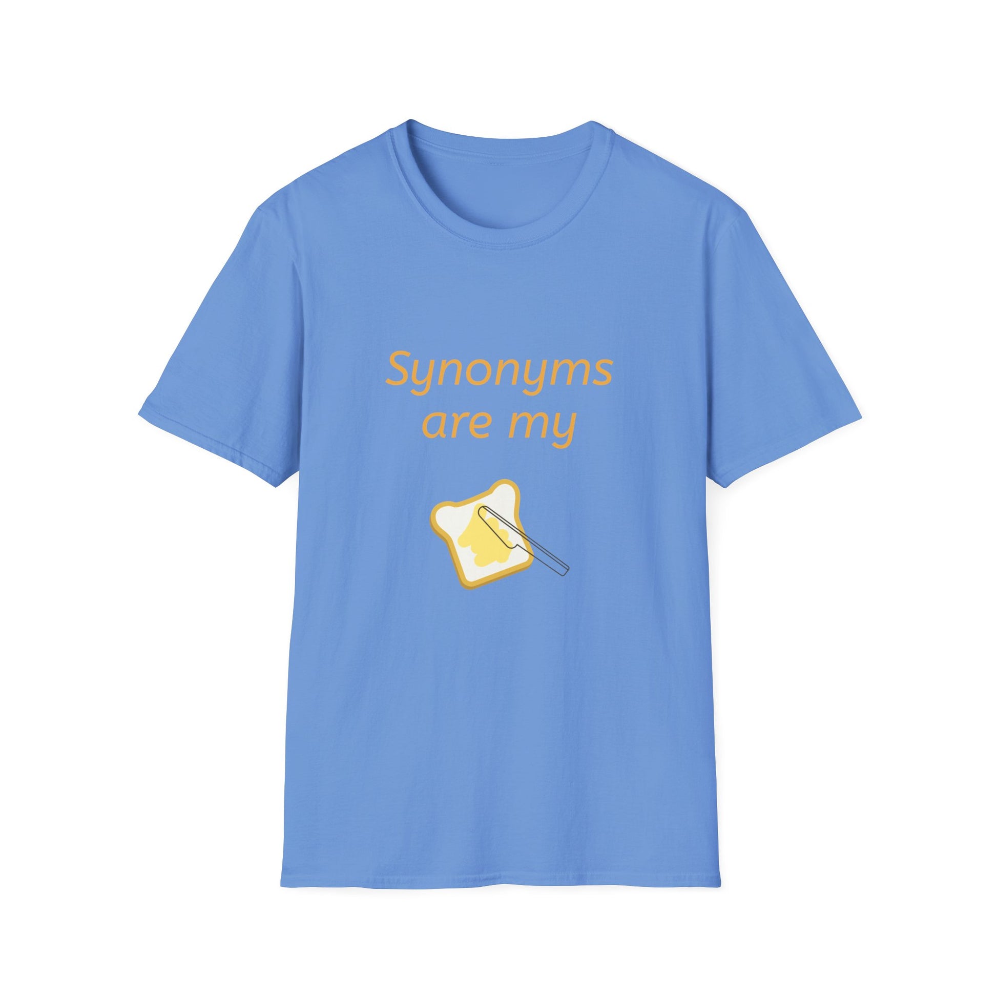 Funny "Synonyms Are My Jam" T-Shirt for Word Lovers - The Dreamer's Bookshop.