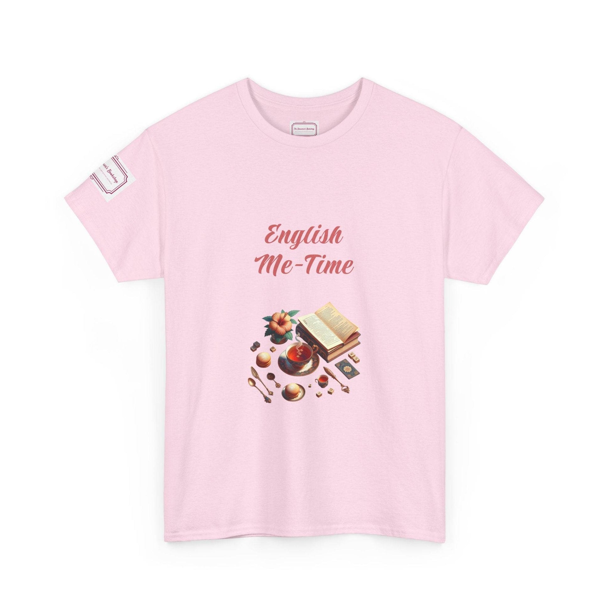 Me-Time - Unisex Heavy Cotton Tee - Perfect for Book Lovers - The Dreamer's Bookshop.