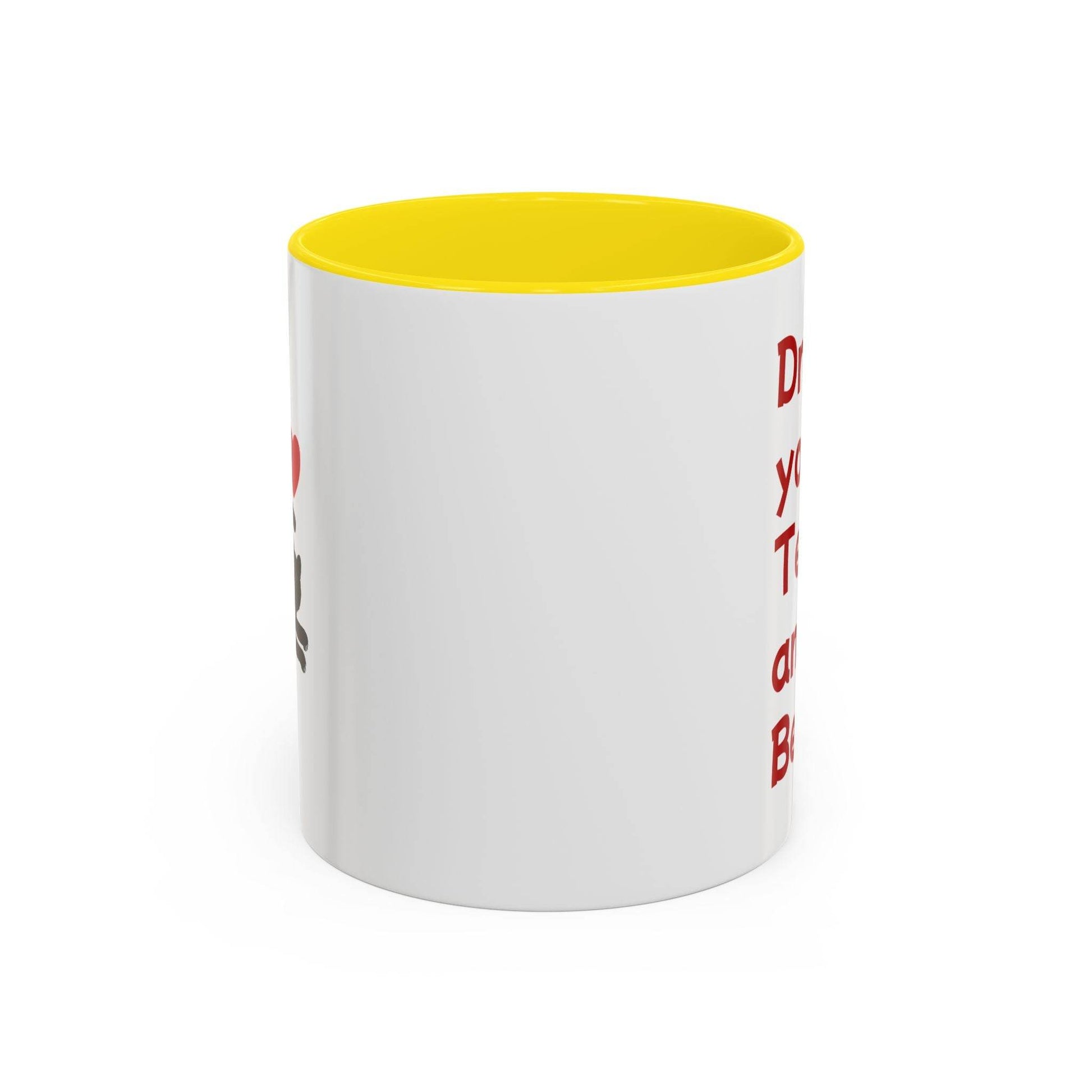 Cute Cat Love Tea Mug - 11 & 15oz Drink and be Nice - The Dreamer's Bookshop.