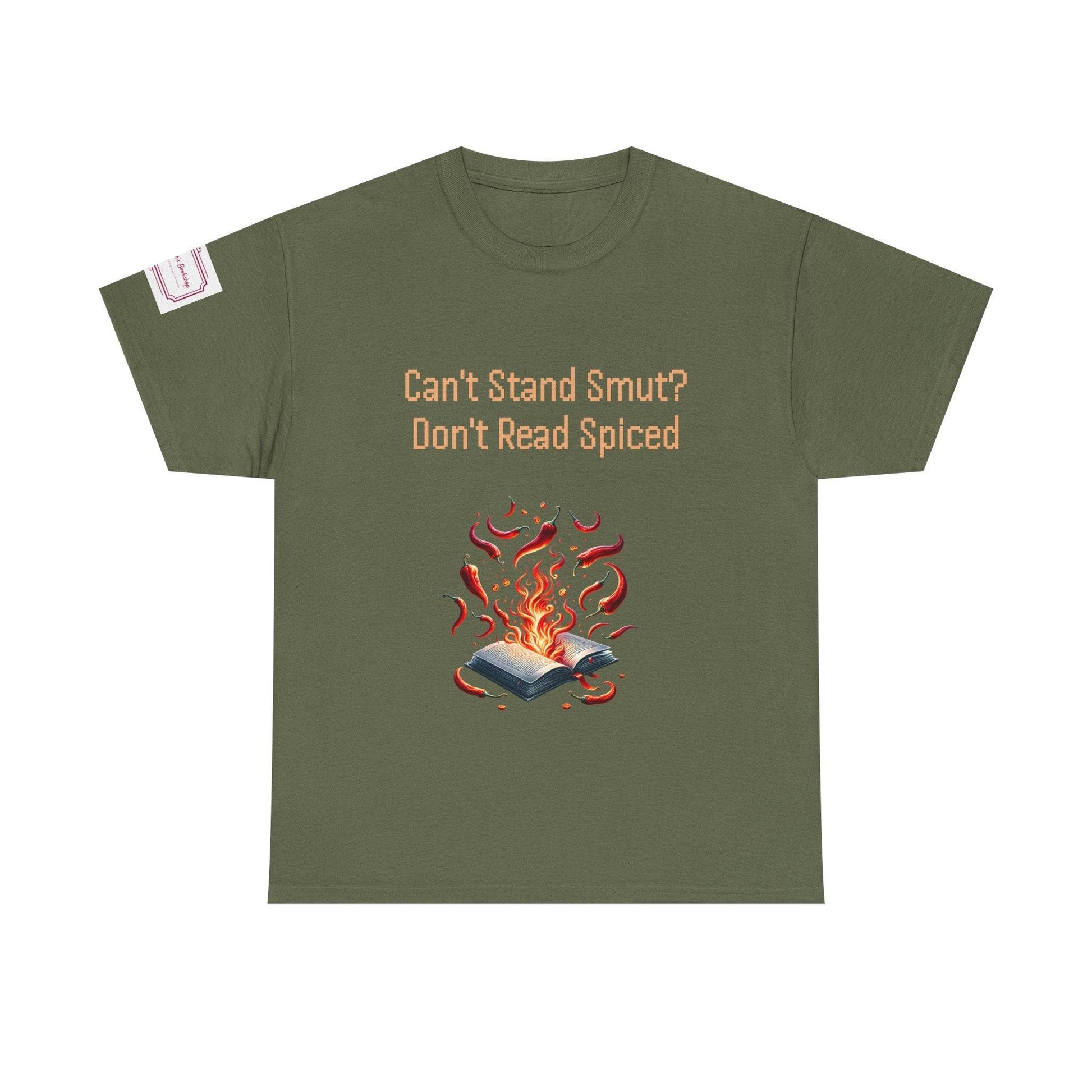 Can't Stand Smut? - Unisex Heavy Cotton Tee - Spiced Books - The Dreamer's Bookshop.