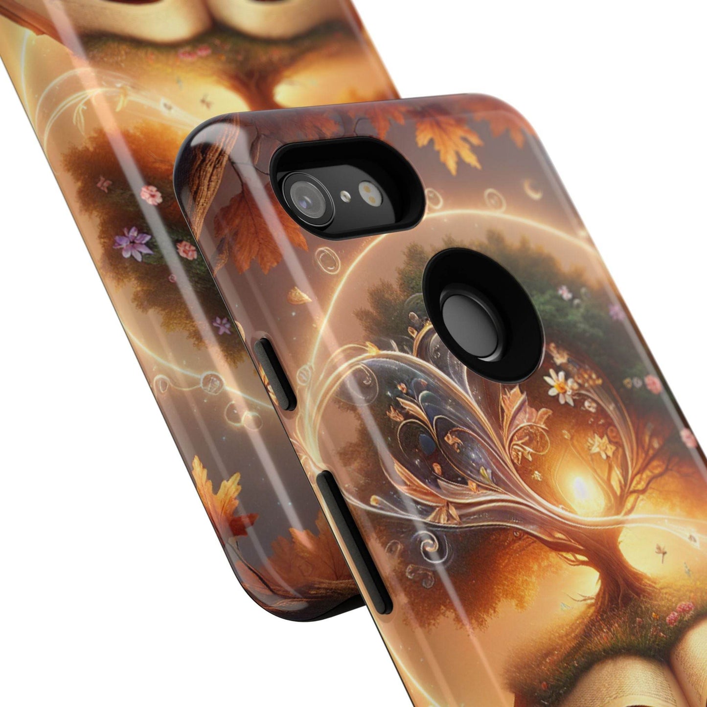 Google & Samsung - Artistic Phone Case with BookishTree Design - Tough Cases - The Dreamer's Bookshop.