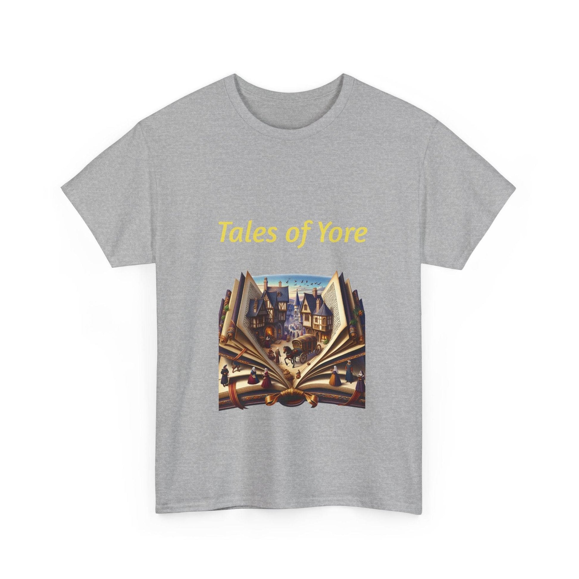 Tales of Yore - Unisex Heavy Cotton Tee - Historical Books - The Dreamer's Bookshop.
