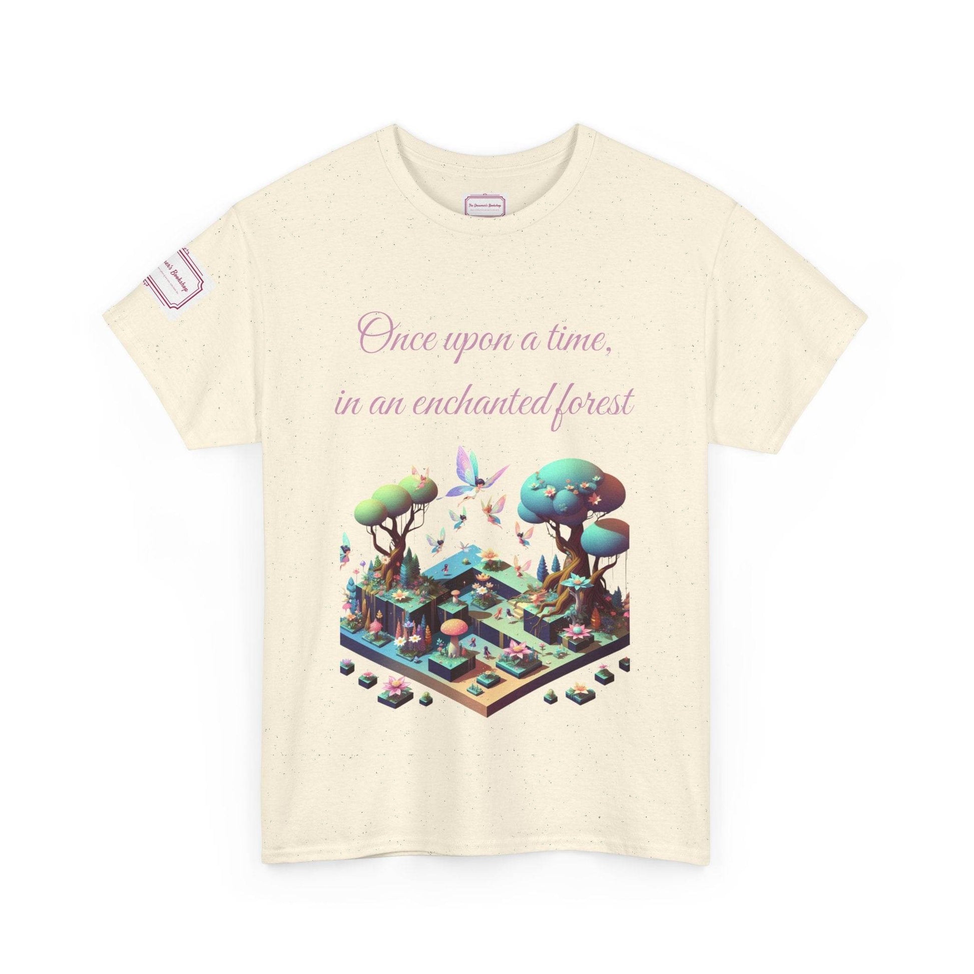 Enchanted Forest - Unisex Heavy Cotton Tee - Perfect for Book Lovers - The Dreamer's Bookshop.