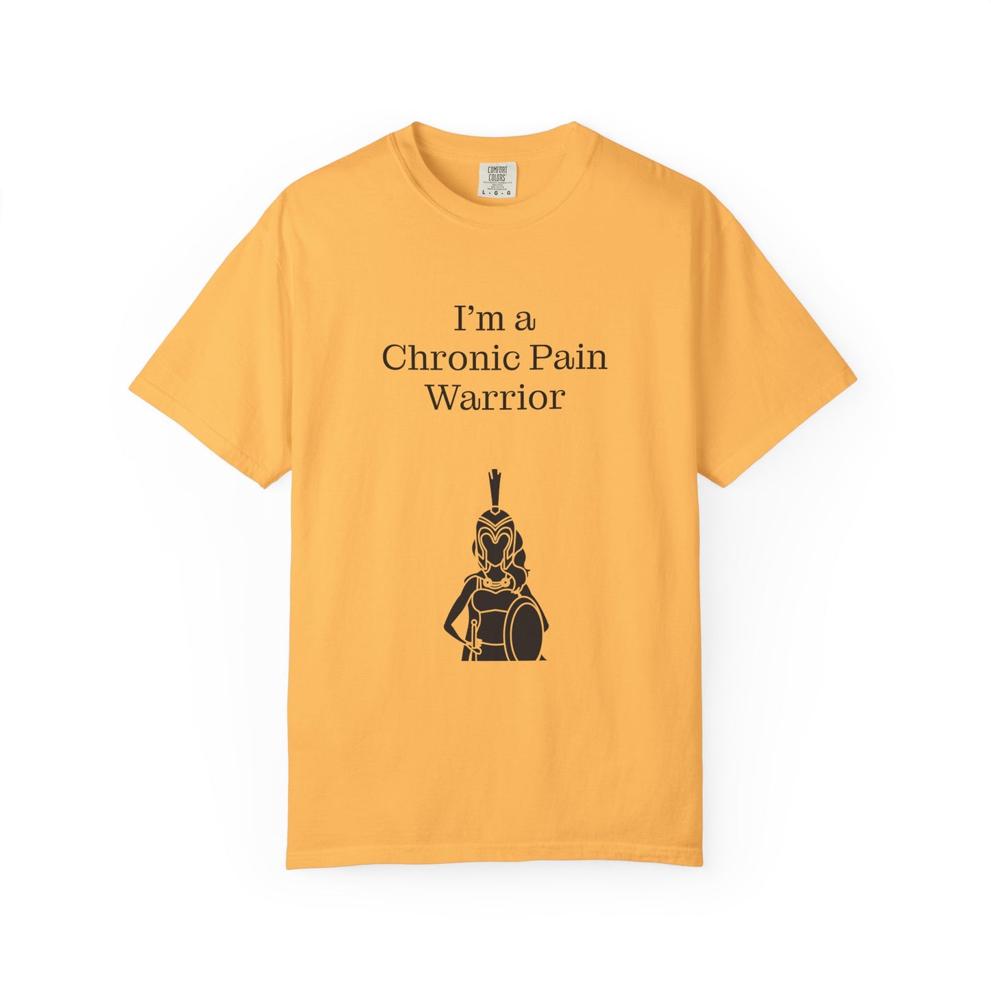 Chronic Pain Warrior Unisex Garment-Dyed T-Shirt - Empowering Supportive Apparel