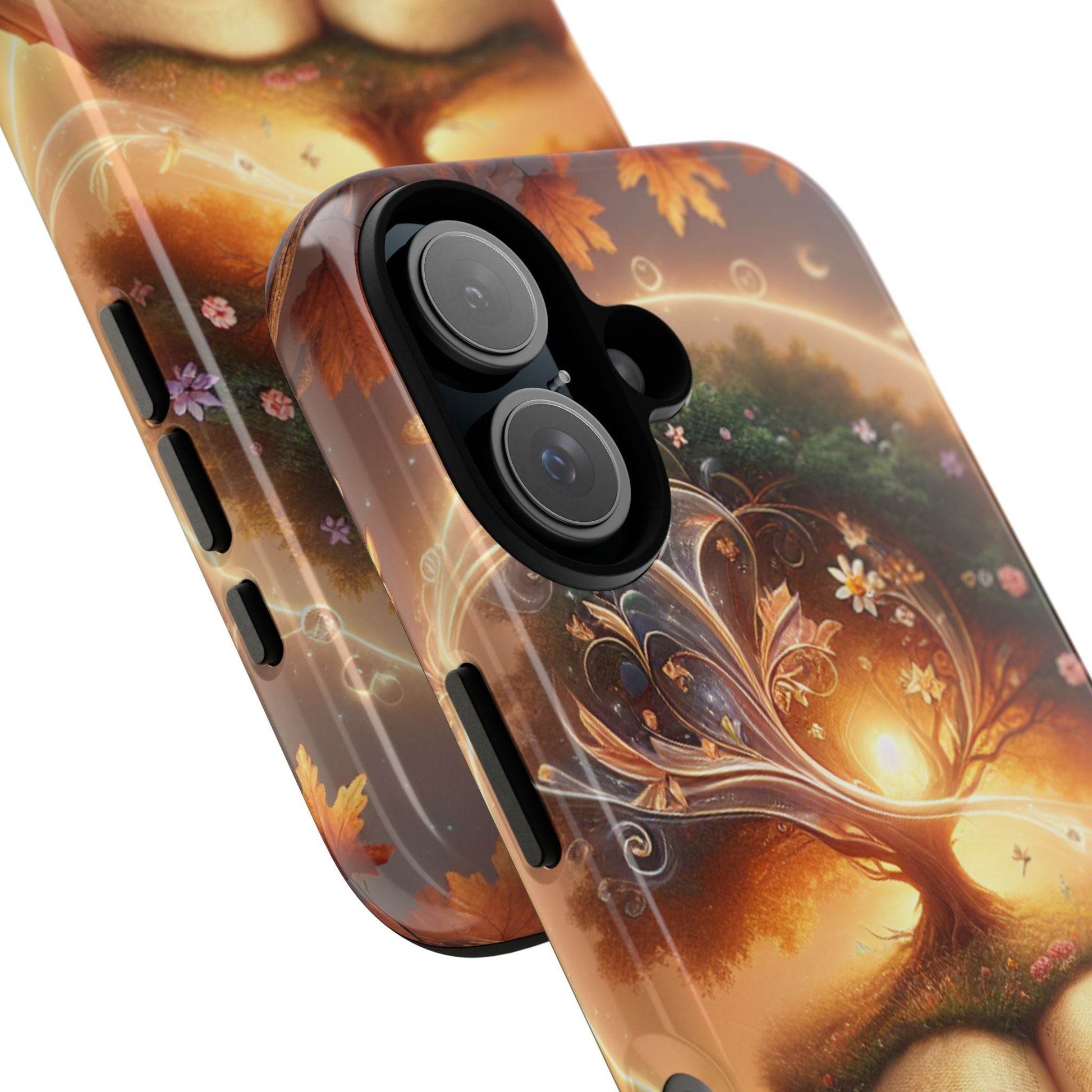 Nature-Inspired iPhone & Samsung Phone Case with Tree of Life Design - The Dreamer's Bookshop.