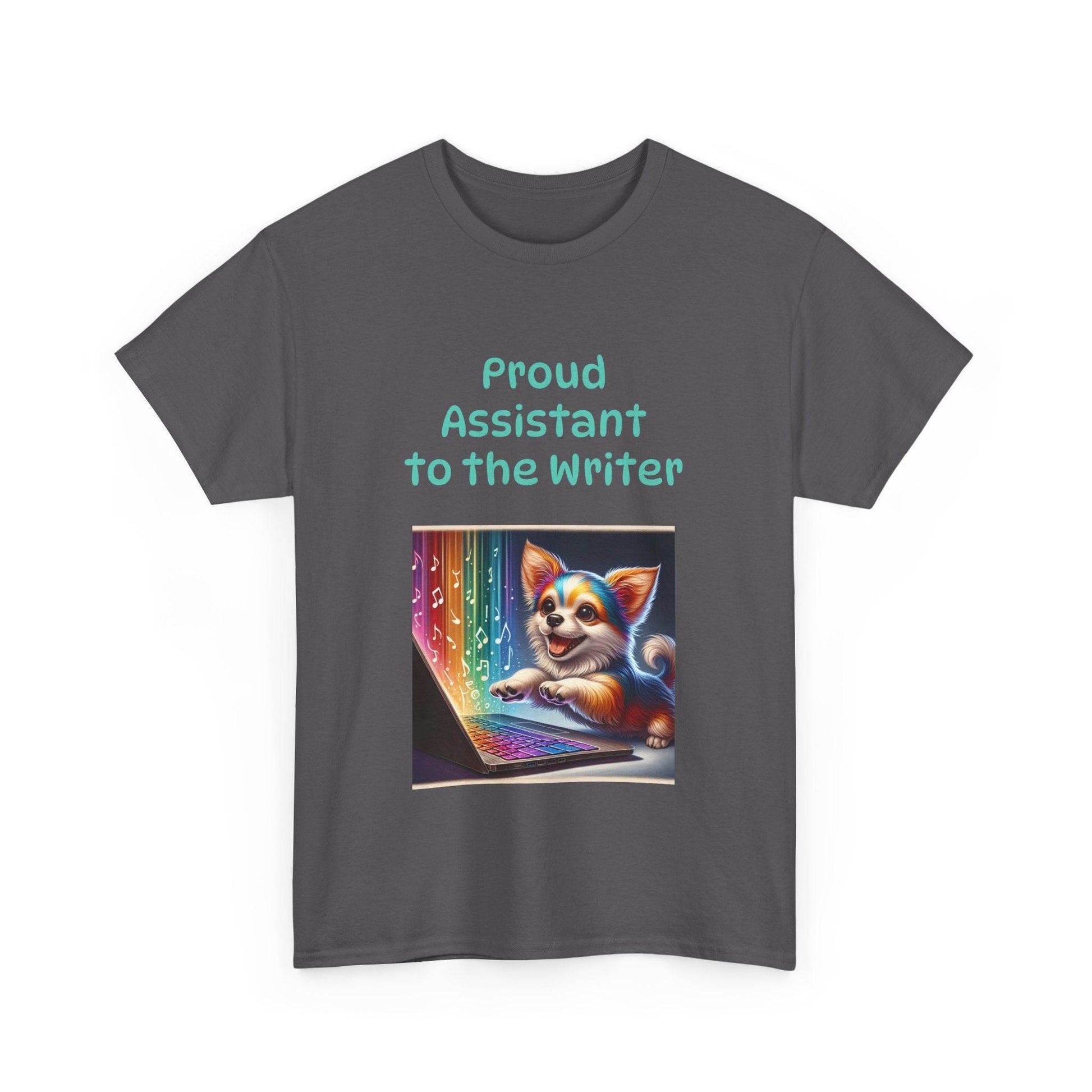 Assitant Writer - A Unisex Heavy Cotton Tee - Perfect for Book Lovers - The Dreamer's Bookshop.