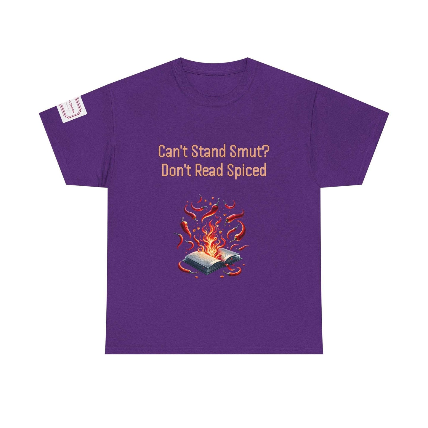 Can't Stand Smut? - Unisex Heavy Cotton Tee - Spiced Books - The Dreamer's Bookshop.