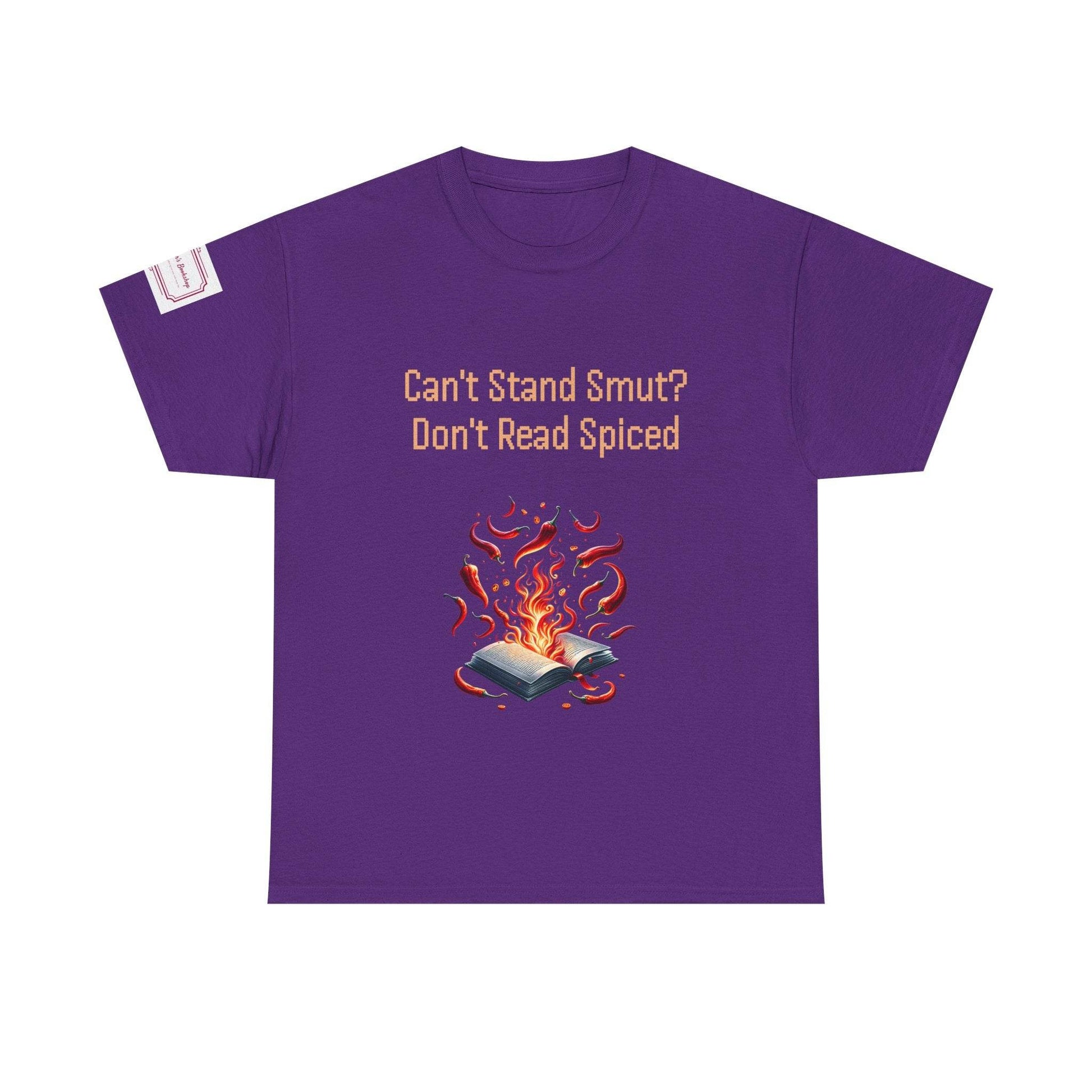 Can't Stand Smut? - Unisex Heavy Cotton Tee - Spiced Books - The Dreamer's Bookshop.