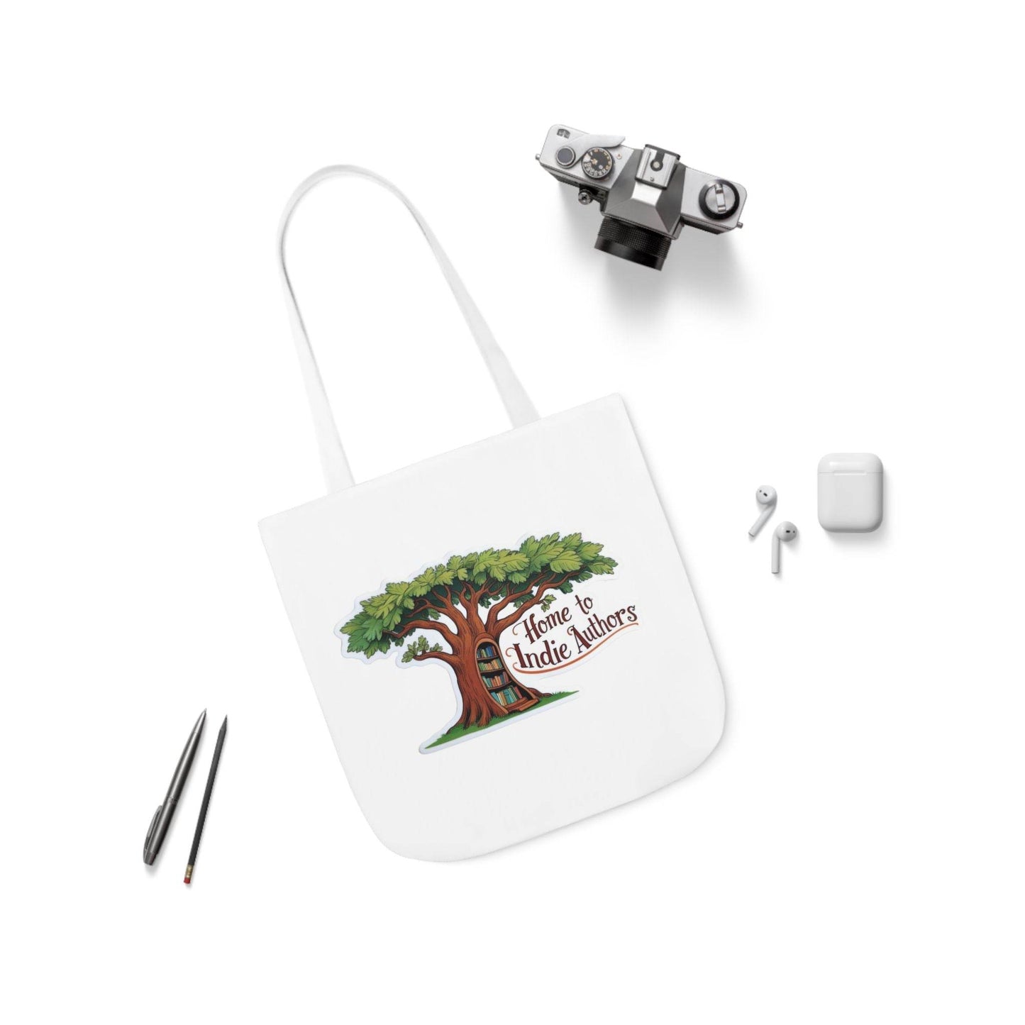 Literary Canvas Tote Bag - Perfect for Book Lovers & Indie Authors - The Dreamer's Bookshop.