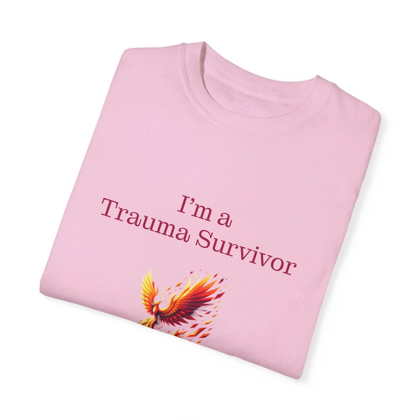 Trauma Survivor Unisex T-Shirt - Empowering Tee for Healthcare Awareness - The Dreamer's Bookshop.