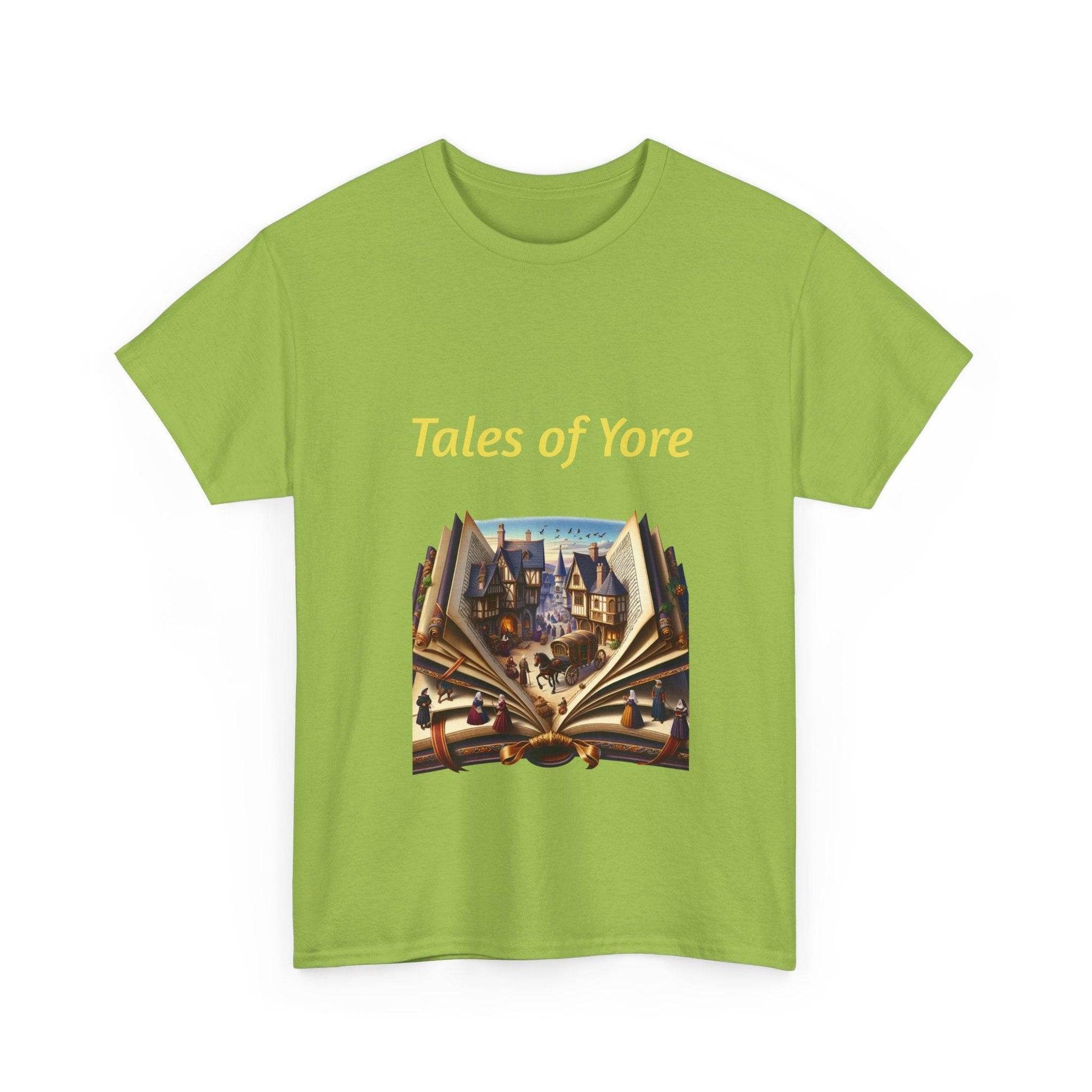 Tales of Yore - Unisex Heavy Cotton Tee - Historical Books - The Dreamer's Bookshop.