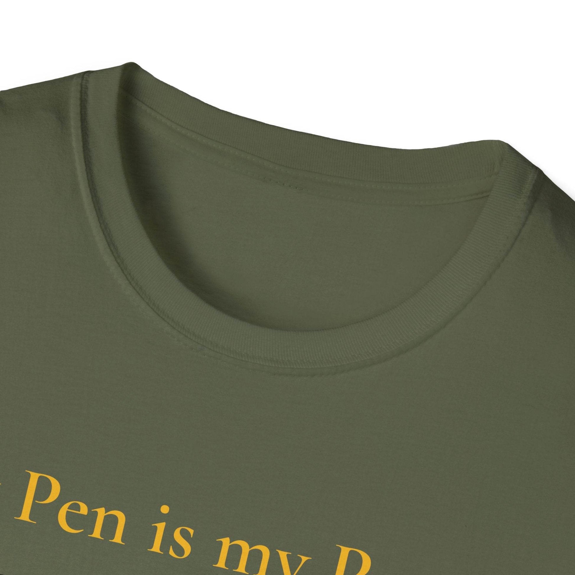 Unisex Softstyle T-Shirt - 'My Pen' - The Dreamer's Bookshop.