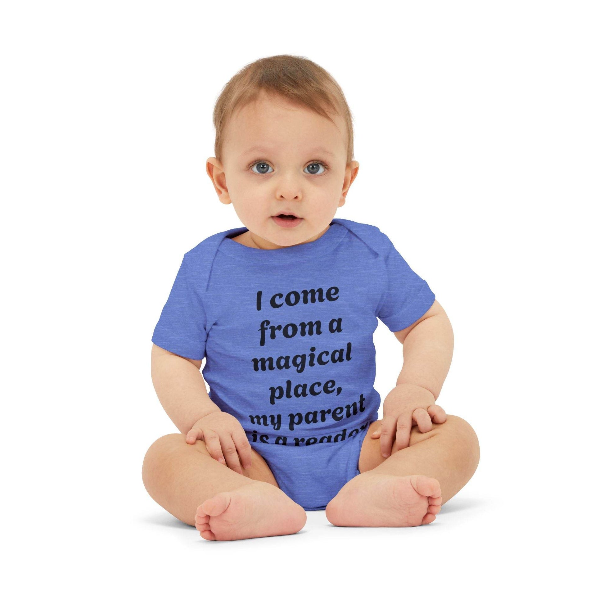 US - Magical Reader Infant Onesie - Cute Baby Bodysuit for Book Lovers - The Dreamer's Bookshop.