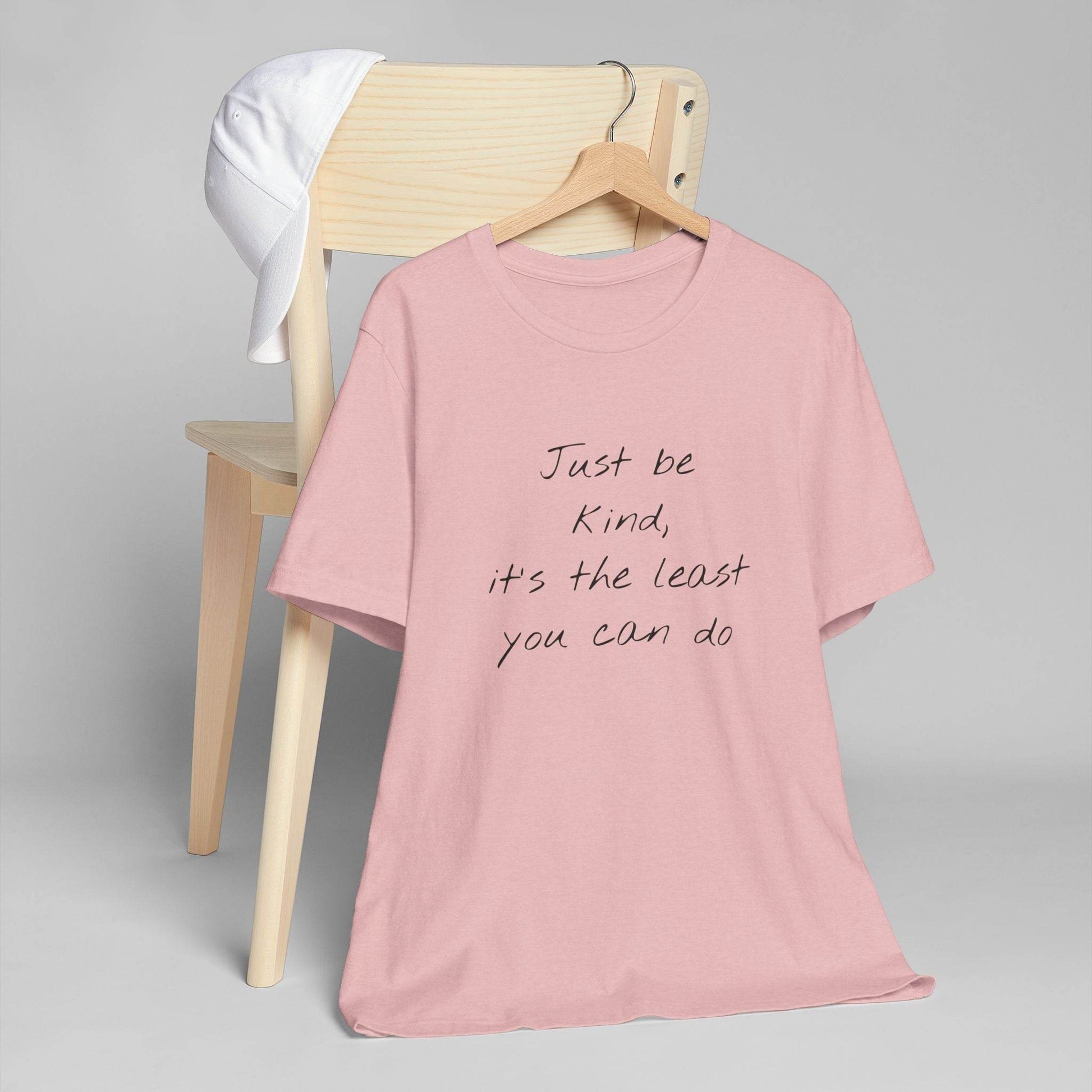 Inspirational Unisex Jersey T-Shirt - Be Kind Vibe - The Dreamer's Bookshop.