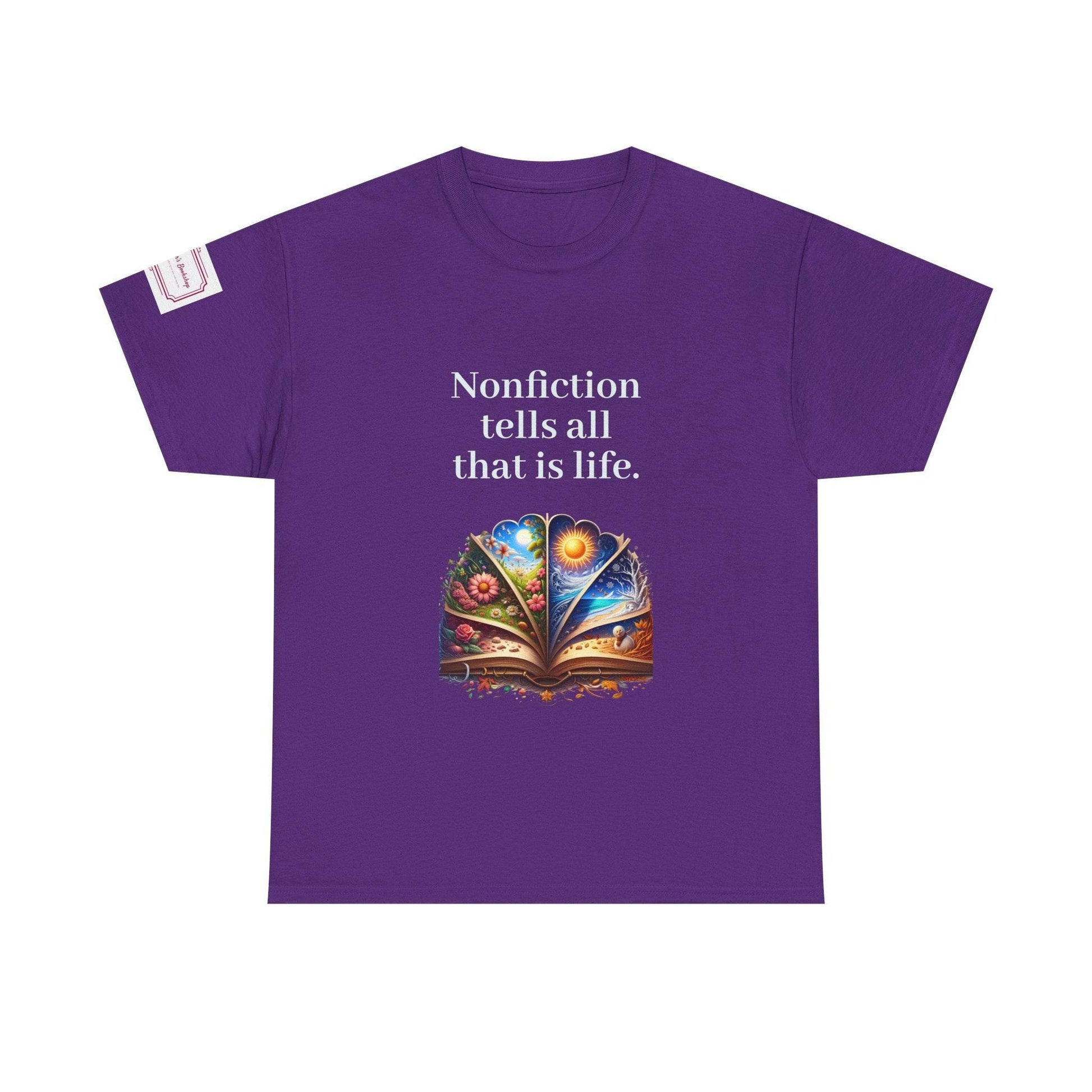 All that is Life - Unisex Heavy Cotton Tee - Nonfiction Books - The Dreamer's Bookshop.