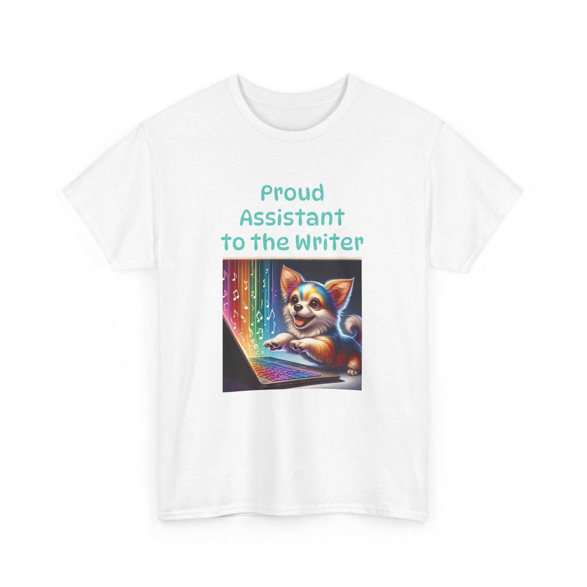 Assistant Writer - A Unisex Heavy Cotton Tee - Perfect Gift for Book Lovers - The Dreamer's Bookshop.