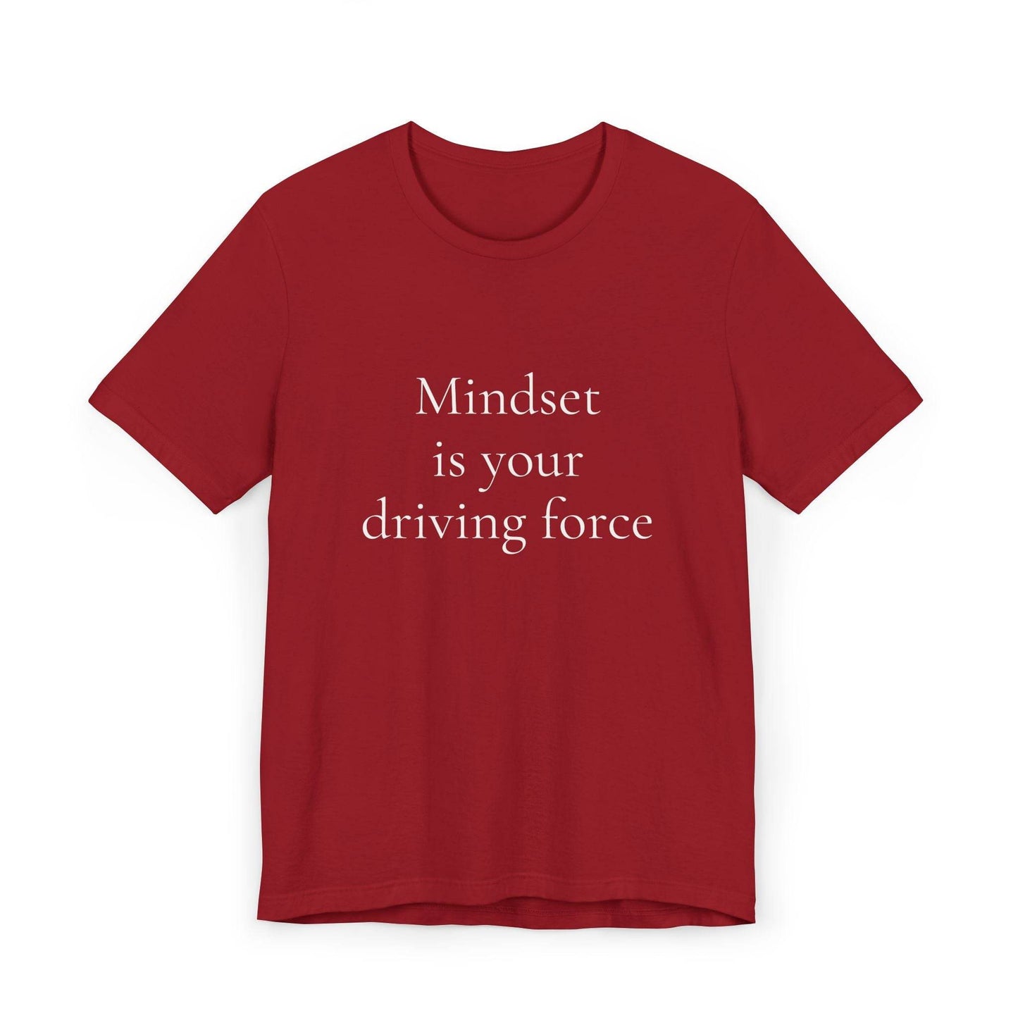 Inspirational Unisex Jersey T-Shirt - Mindset Vibe - The Dreamer's Bookshop.