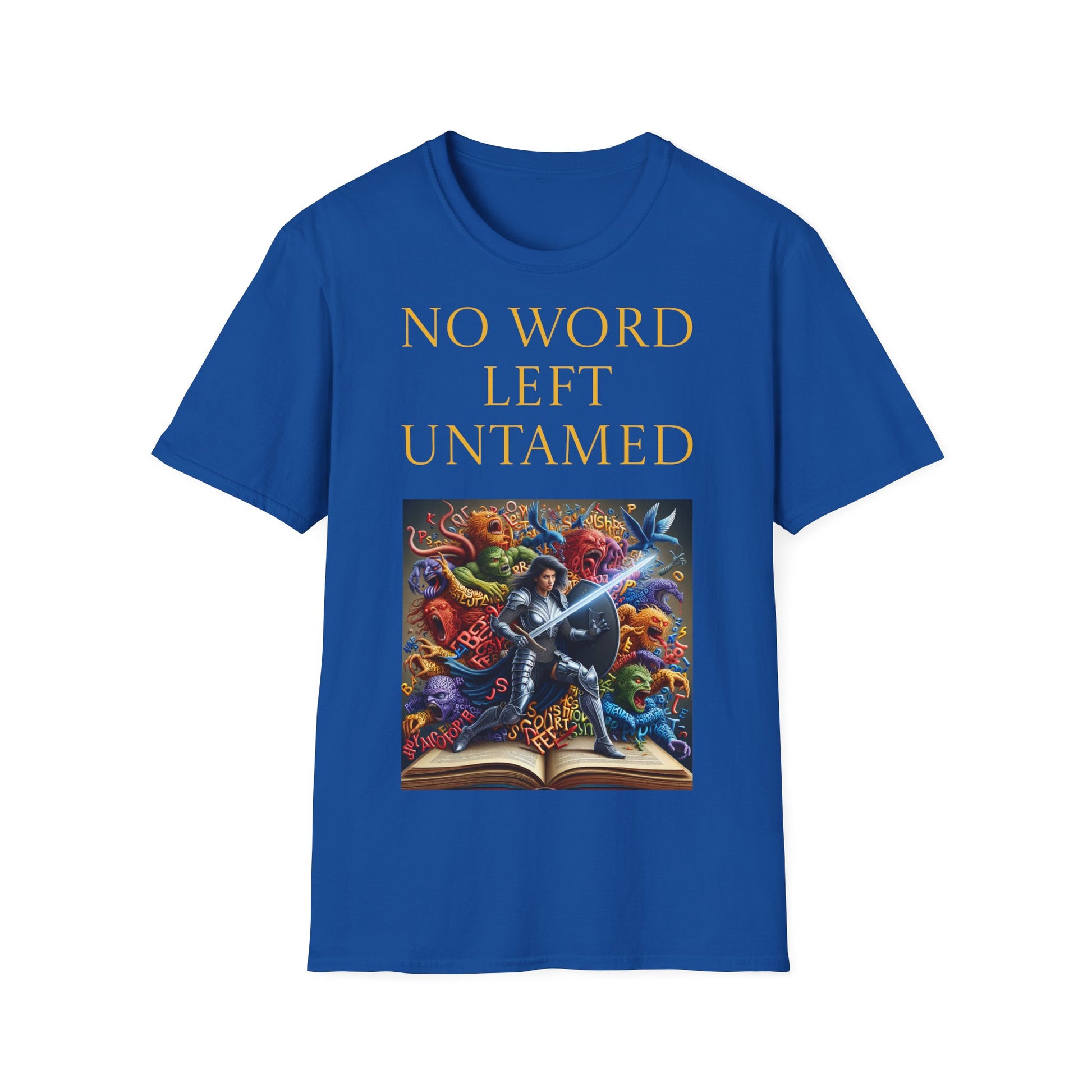 Unisex -Inspired T-Shirt - "No Word" - Perfect for Book Lovers - The Dreamer's Bookshop.