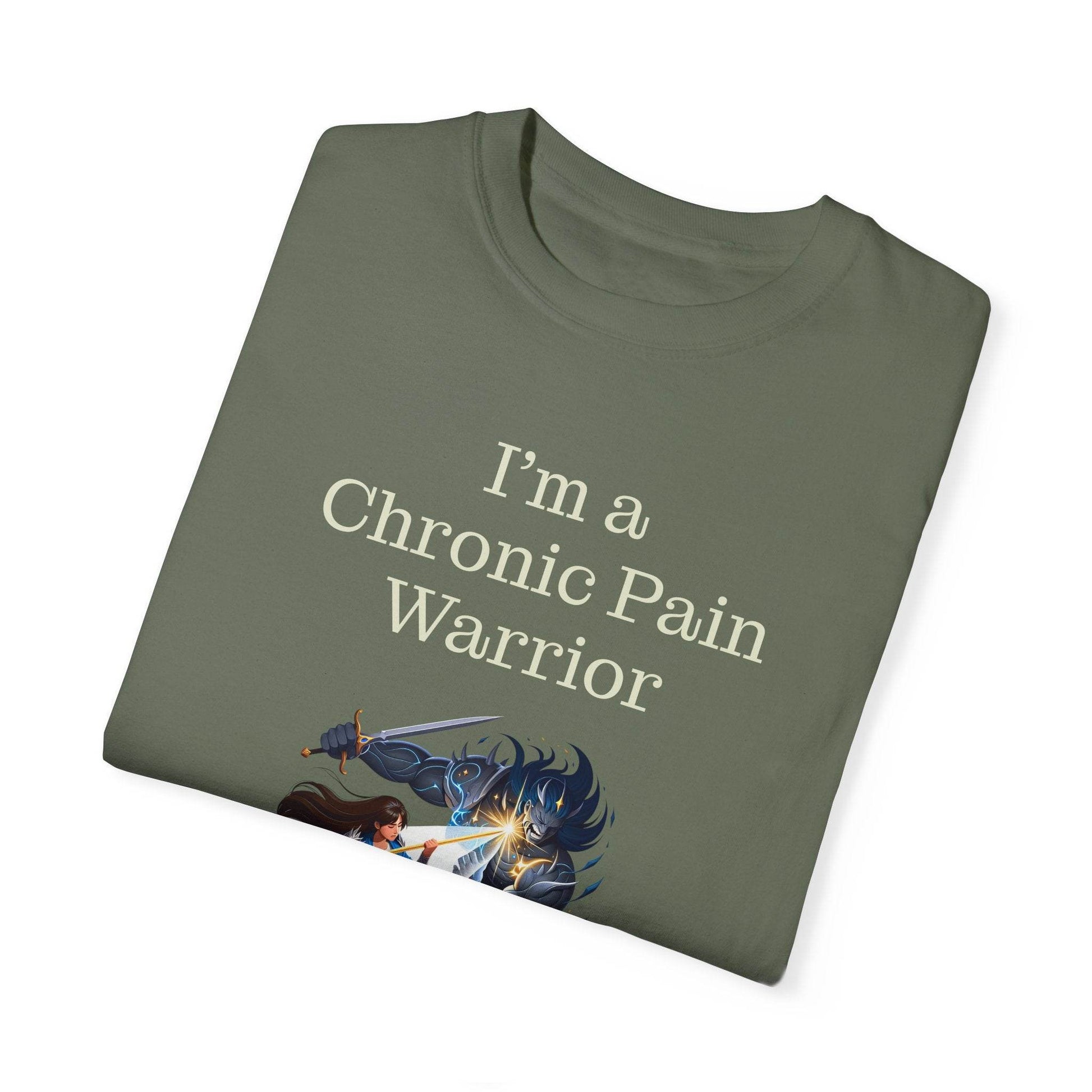 Chronic Pain Warrior Unisex T-Shirt - Empowering Tee for Healthcare Awareness - The Dreamer's Bookshop.