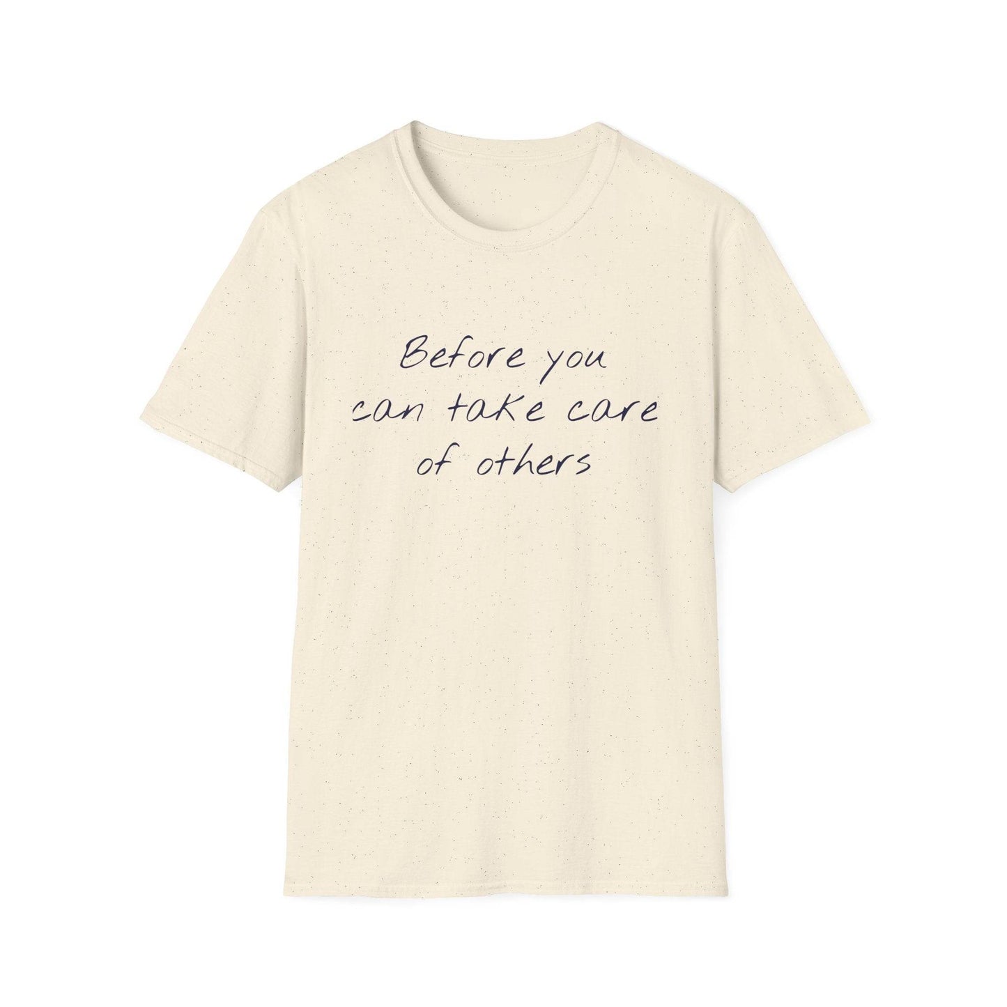 Unisex Softstyle T-Shirt - 'Take Care' Inspirational - The Dreamer's Bookshop.