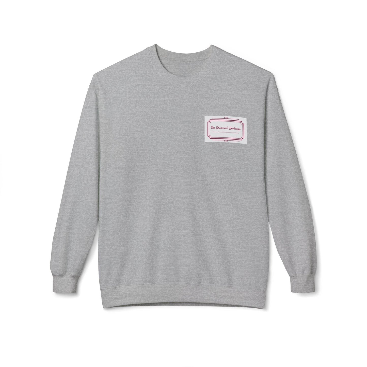 Personalized Unisex Fleece Crewneck Sweatshirt - Ideal Gift for Birthdays & Cozy Days - The Dreamer's Bookshop.