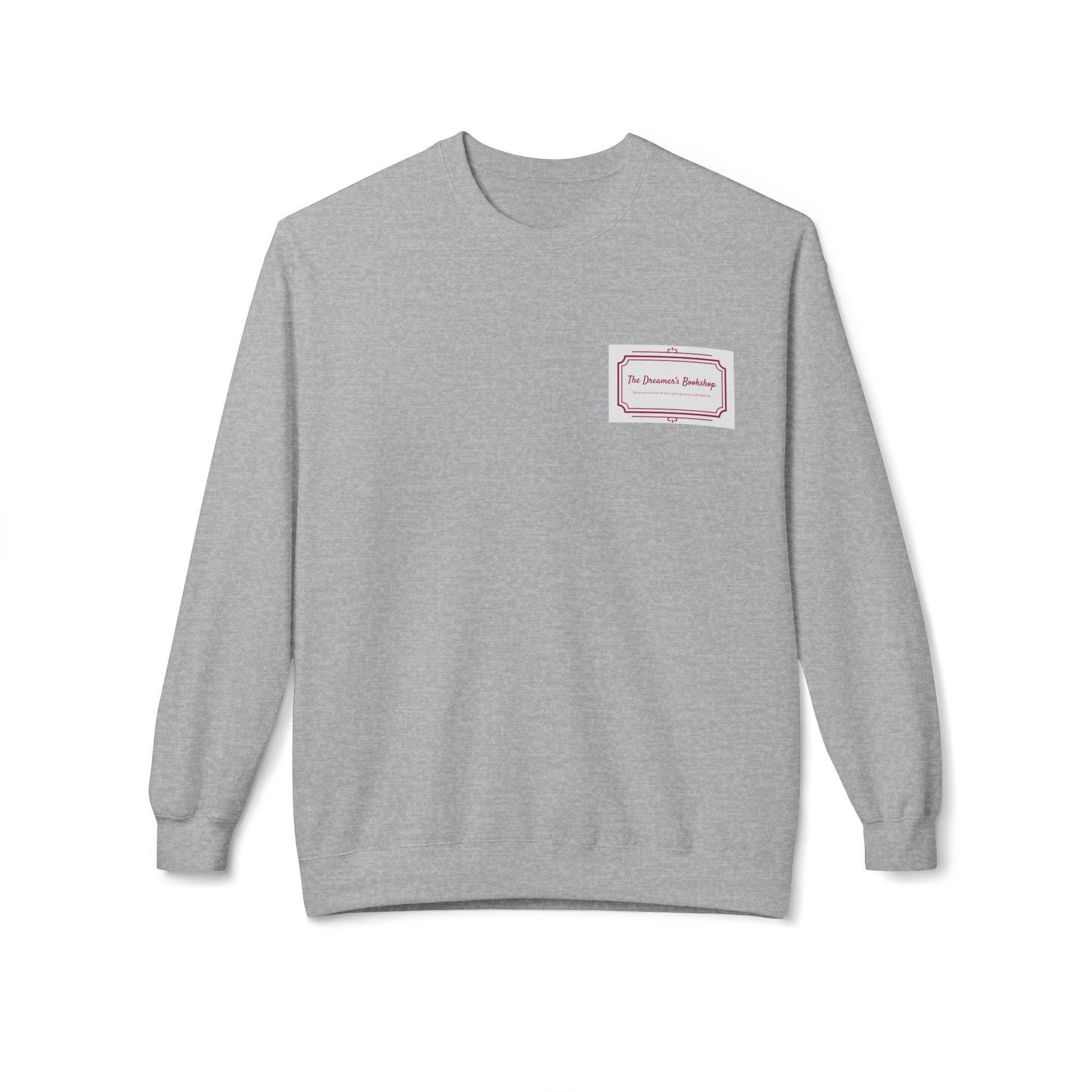 Personalized Unisex Fleece Crewneck Sweatshirt - Ideal Gift for Birthdays & Cozy Days - The Dreamer's Bookshop.