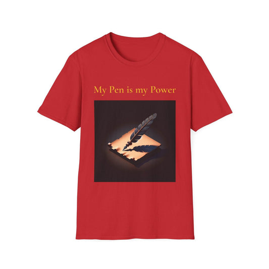 Unisex Softstyle T-Shirt - 'My Pen' - The Dreamer's Bookshop.