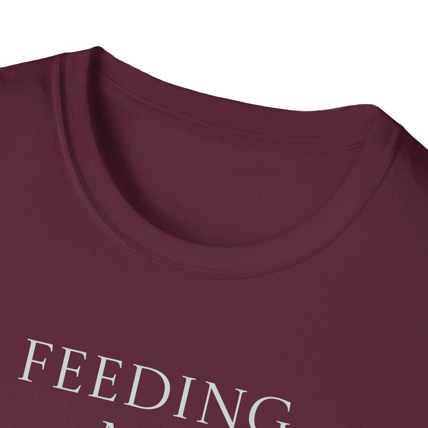 Unisex Softstyle T-Shirt - 'Feeding' - The Dreamer's Bookshop.