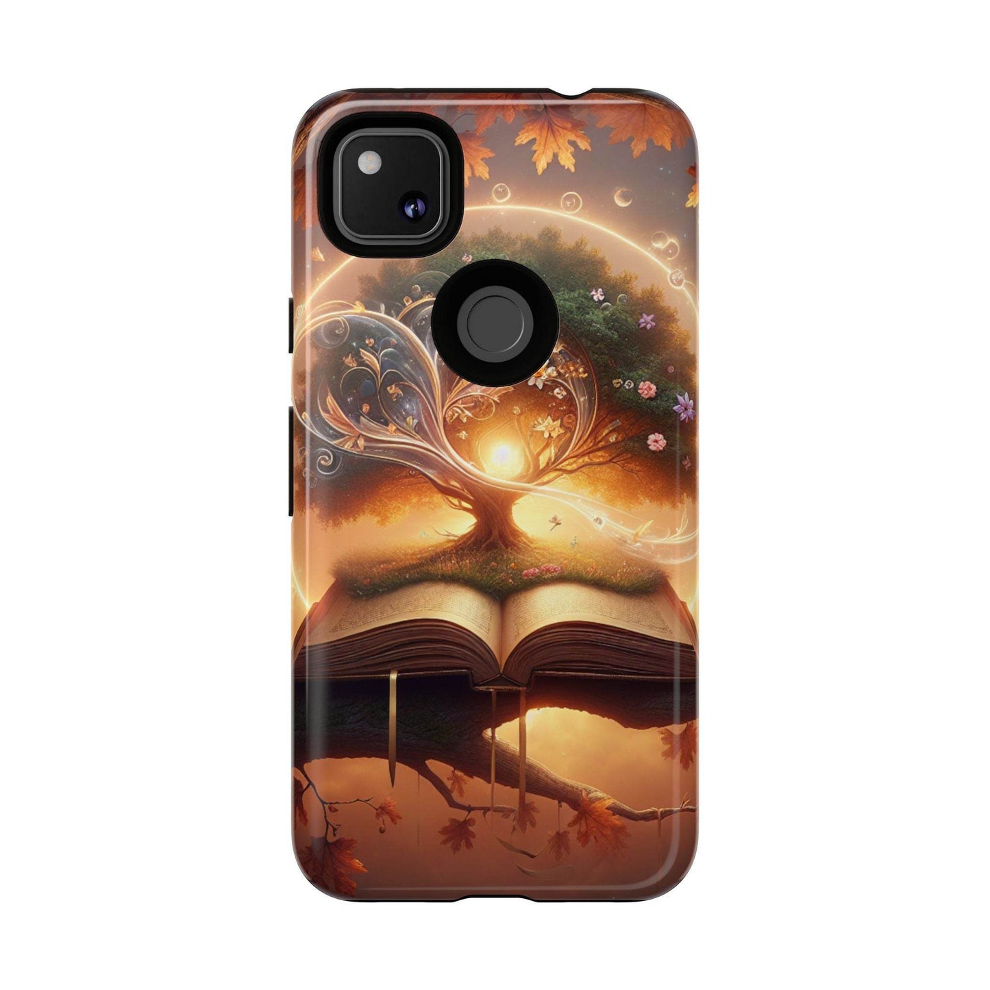 Google & Samsung - Artistic Phone Case with BookishTree Design - Tough Cases - The Dreamer's Bookshop.