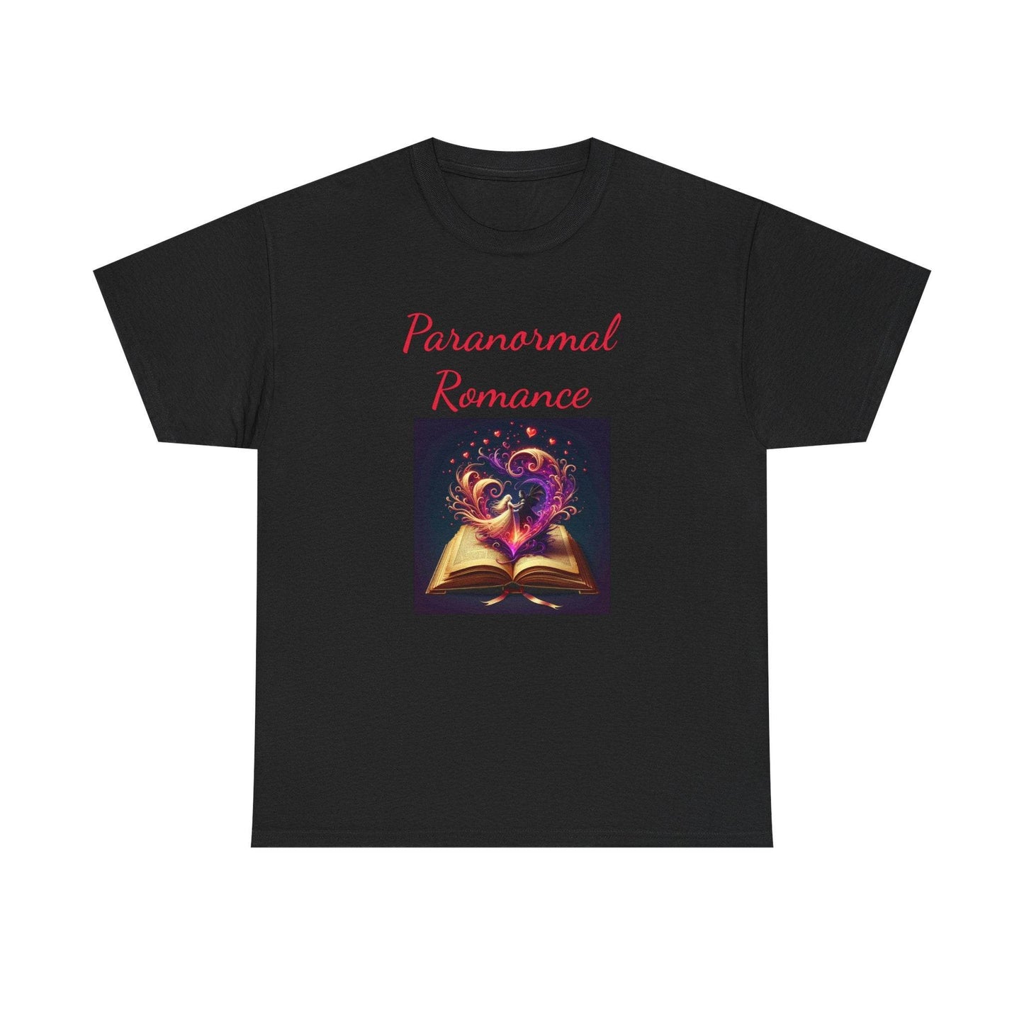 Fiction - Graphic Tee - Unisex Heavy Cotton T-Shirt Paranormal Romance - The Dreamer's Bookshop.