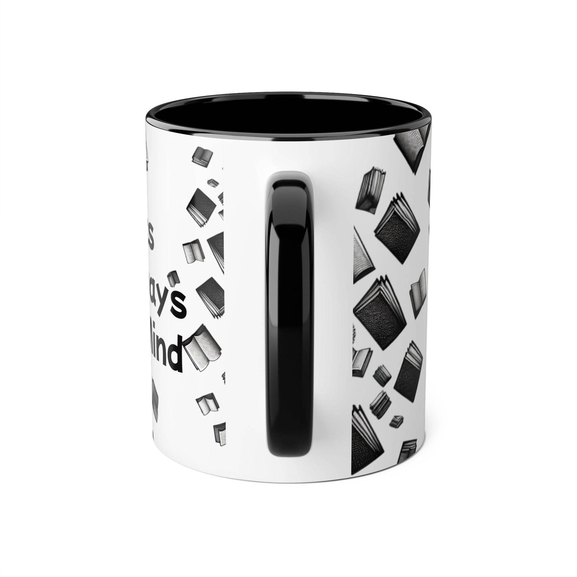 Book Lover's Accent Mug | 11oz BlueHandle | Perfect Gift for Readers - The Dreamer's Bookshop.