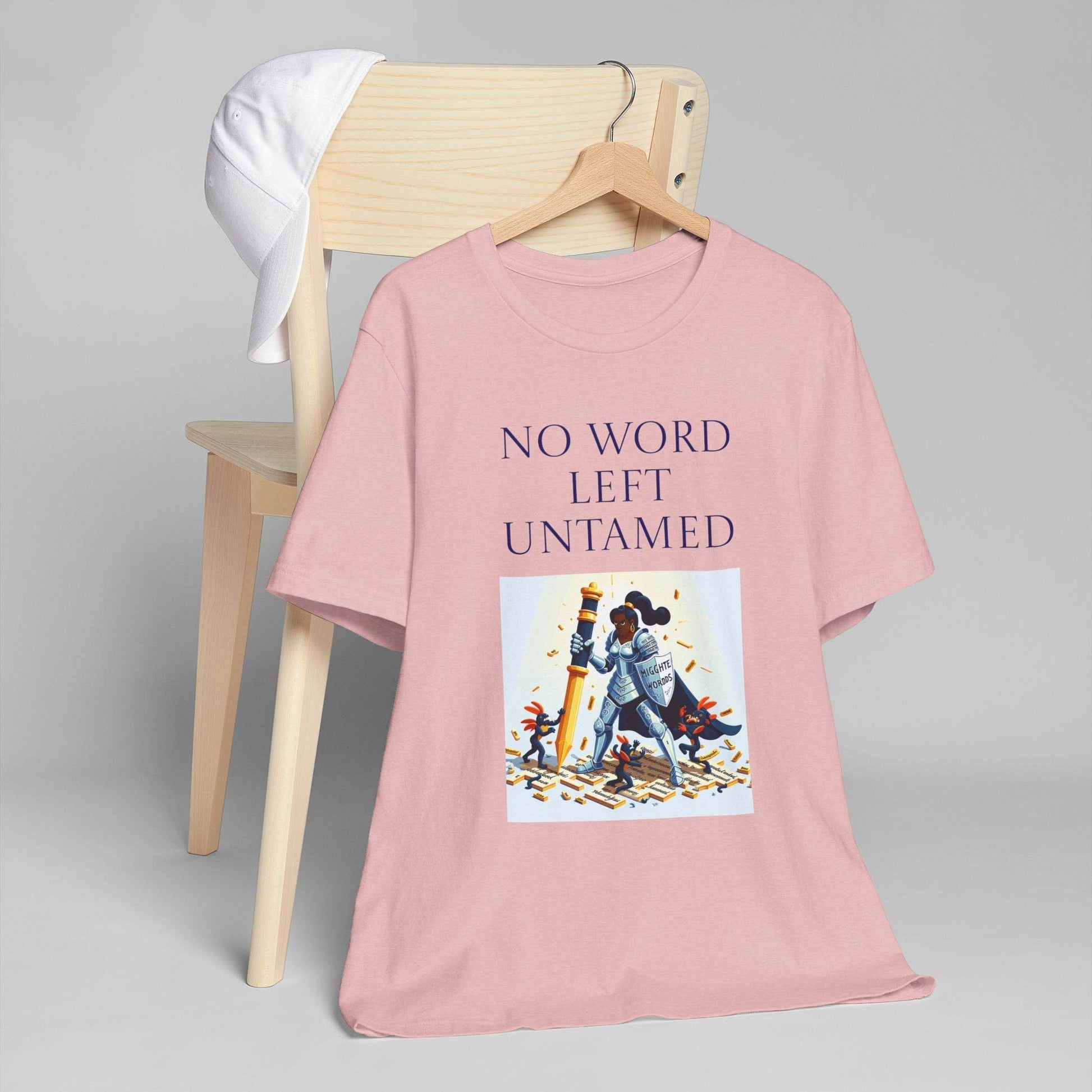 Unisex Jersey T-Shirt - No Word - The Dreamer's Bookshop.