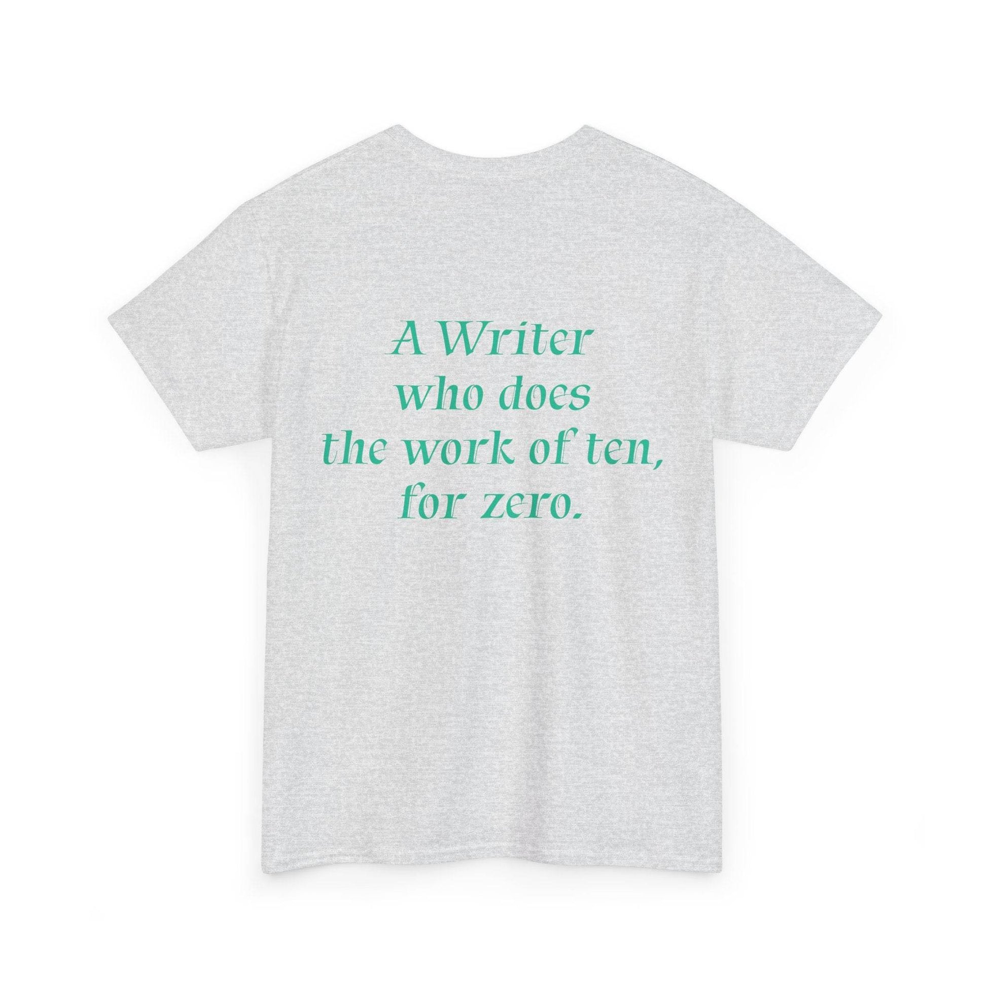Indie Author - Unisex Heavy Cotton Tee - Creative Apparel - The Dreamer's Bookshop.