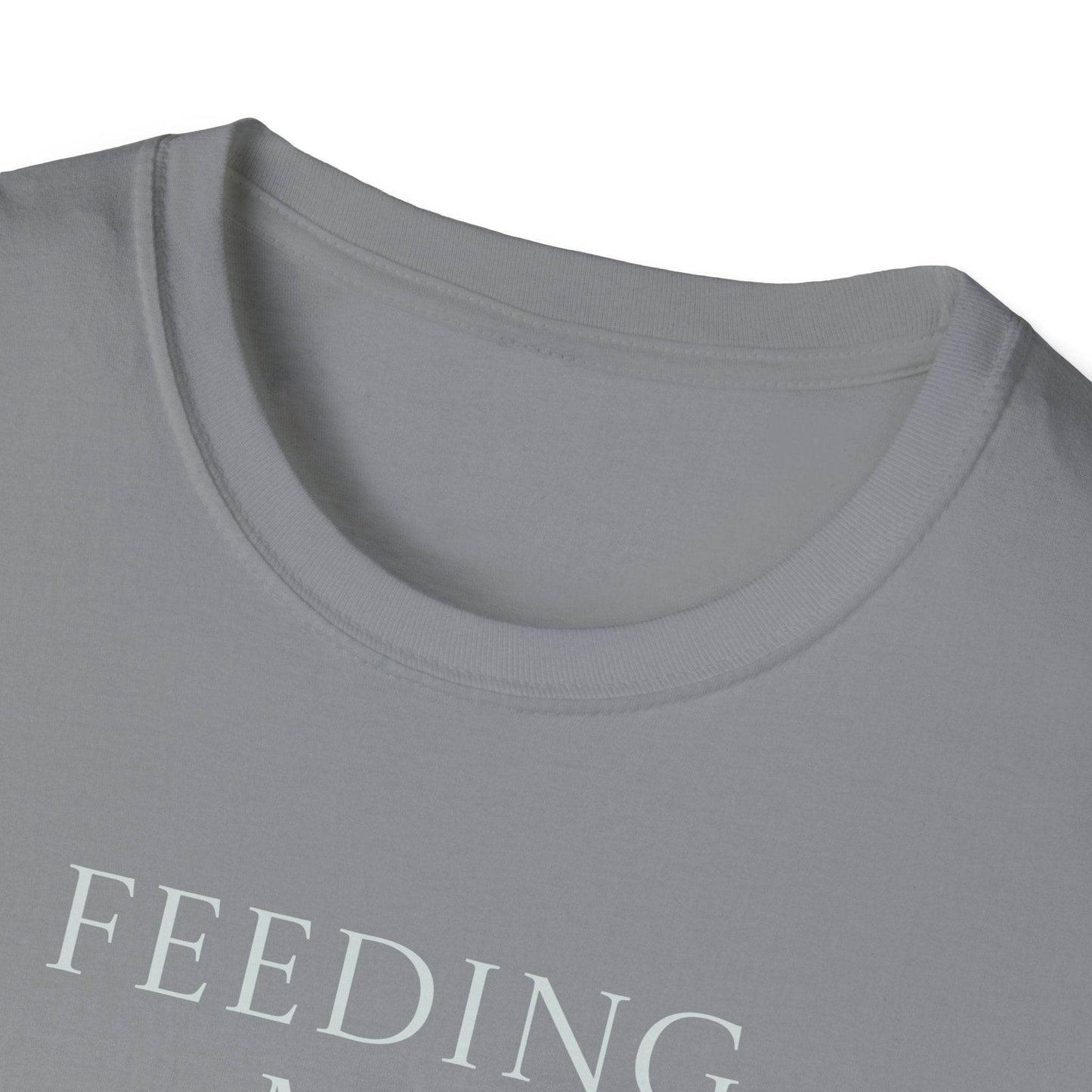 Unisex Softstyle T-Shirt - 'Feeding' - The Dreamer's Bookshop.