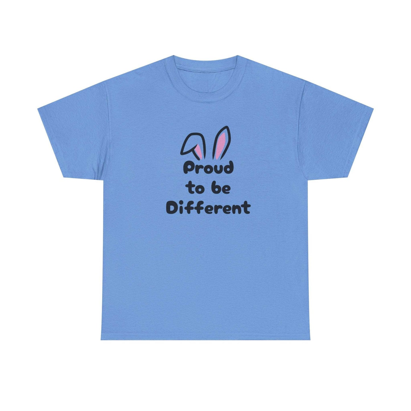 Proud to be Different Unisex Heavy Cotton Tee - Celebrate Individuality & Self-Expression - The Dreamer's Bookshop.