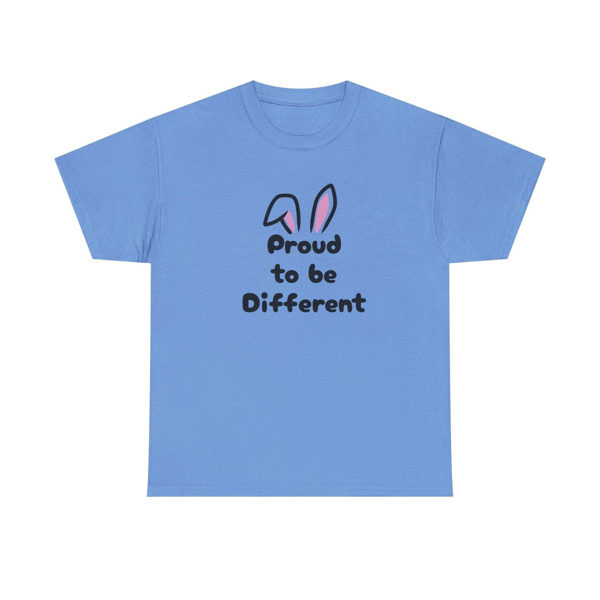 Proud to be Different Unisex Heavy Cotton Tee - Celebrate Individuality & Self-Expression - The Dreamer's Bookshop.