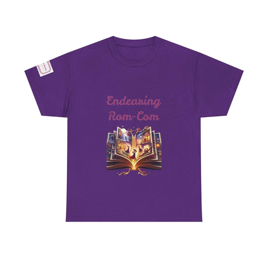 Endearing - Graphic Unisex Heavy Cotton Tee - Rom-Com Books - The Dreamer's Bookshop.