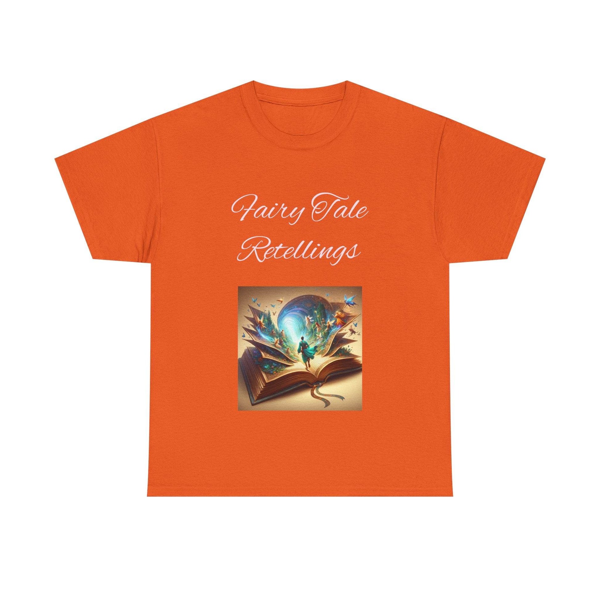 Fiction - Unisex Heavy Cotton Tee - Fairy Tale Retellings - The Dreamer's Bookshop.