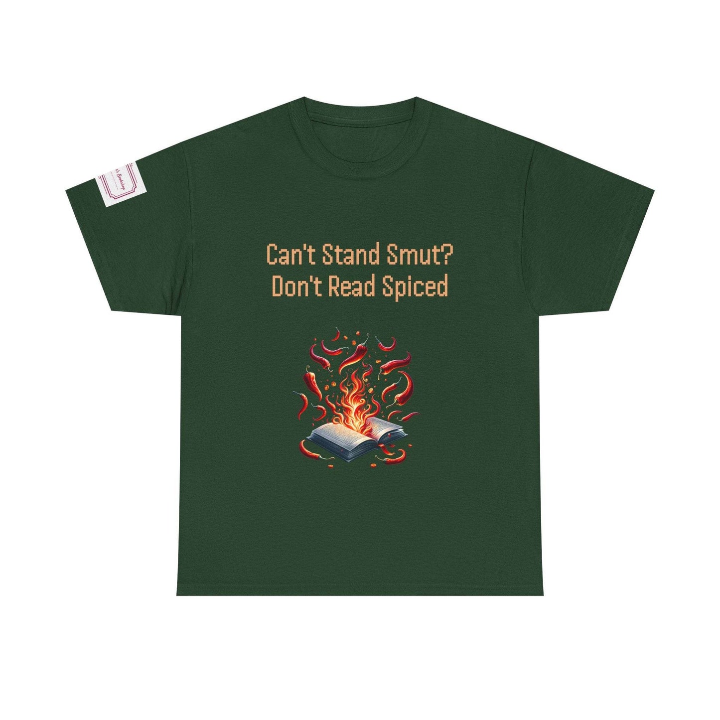 Can't Stand Smut? - Unisex Heavy Cotton Tee - Spiced Books - The Dreamer's Bookshop.