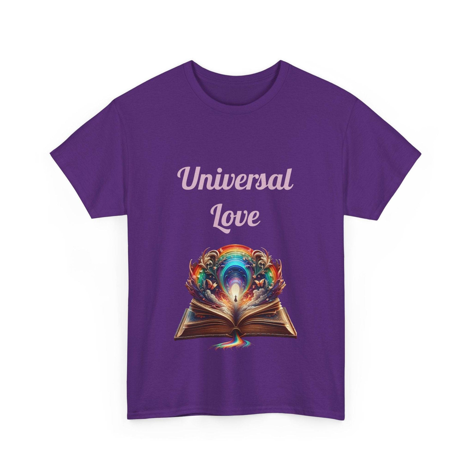 Universal Love - Unisex Heavy Cotton Tee - Queer Romance Books - The Dreamer's Bookshop.