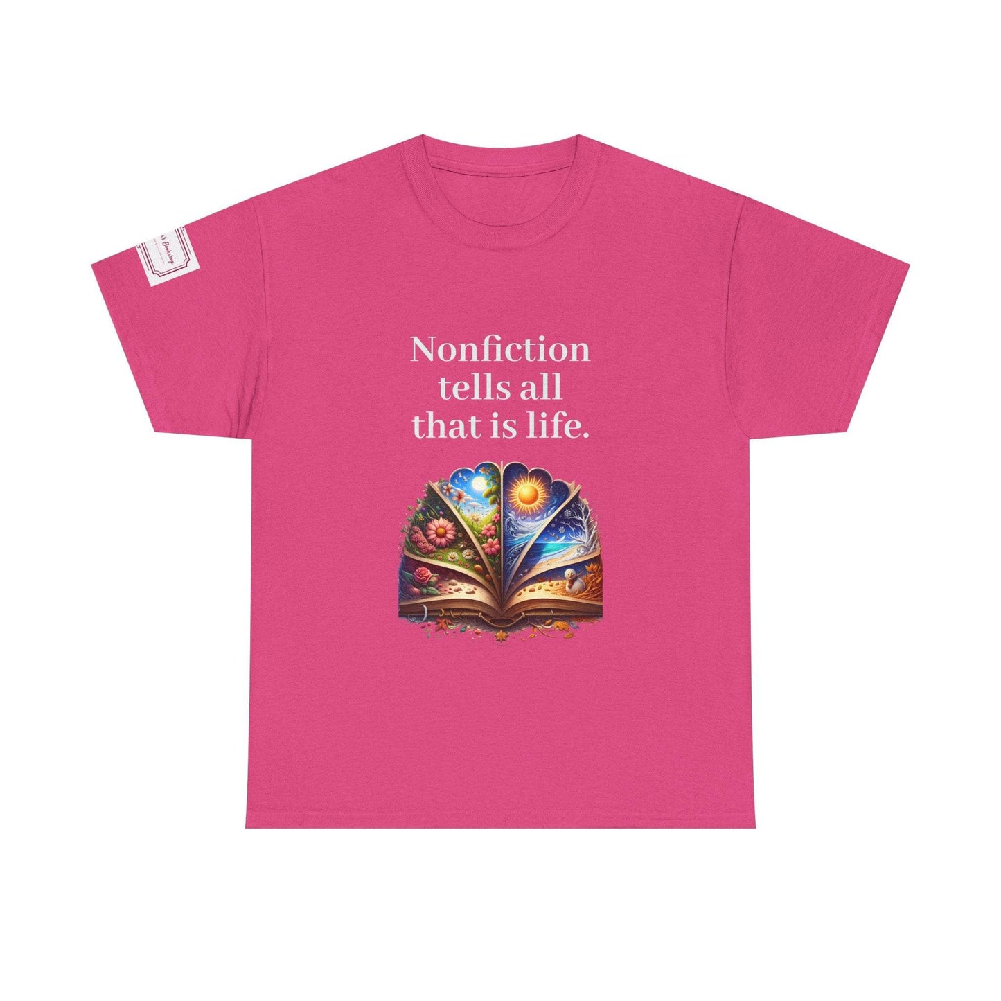 All that is Life - Graphic Unisex Heavy Cotton Tee - Nonfiction Books - The Dreamer's Bookshop.