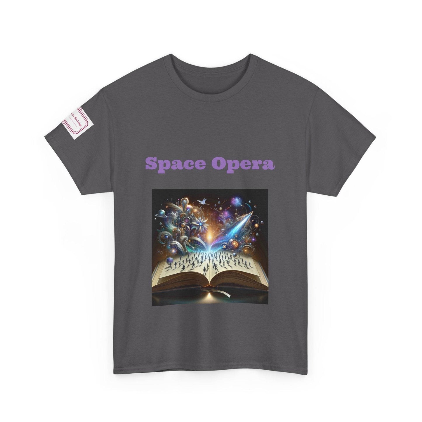 Space Opera - Graphic Unisex Heavy Cotton Tee - Sci-Fi Books - The Dreamer's Bookshop.