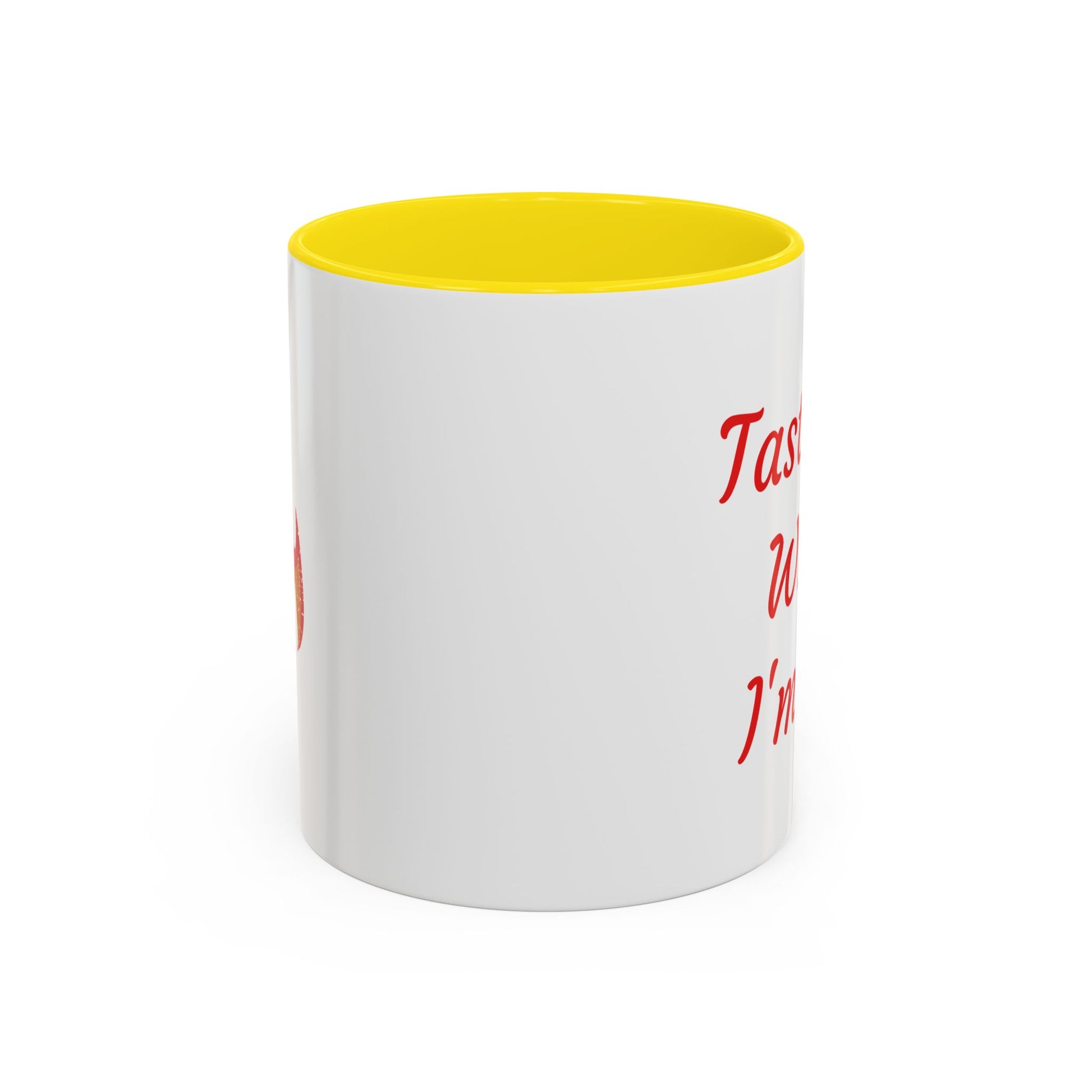 Funny Accent Coffee Mug – "Taste Me While I'm Hot" – Perfect Gift for Coffee Lovers - The Dreamer's Bookshop.