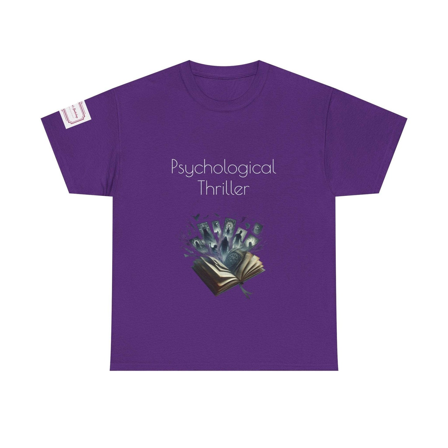 Fiction - Unisex Heavy Cotton Tee - Psychological Thriller - The Dreamer's Bookshop.